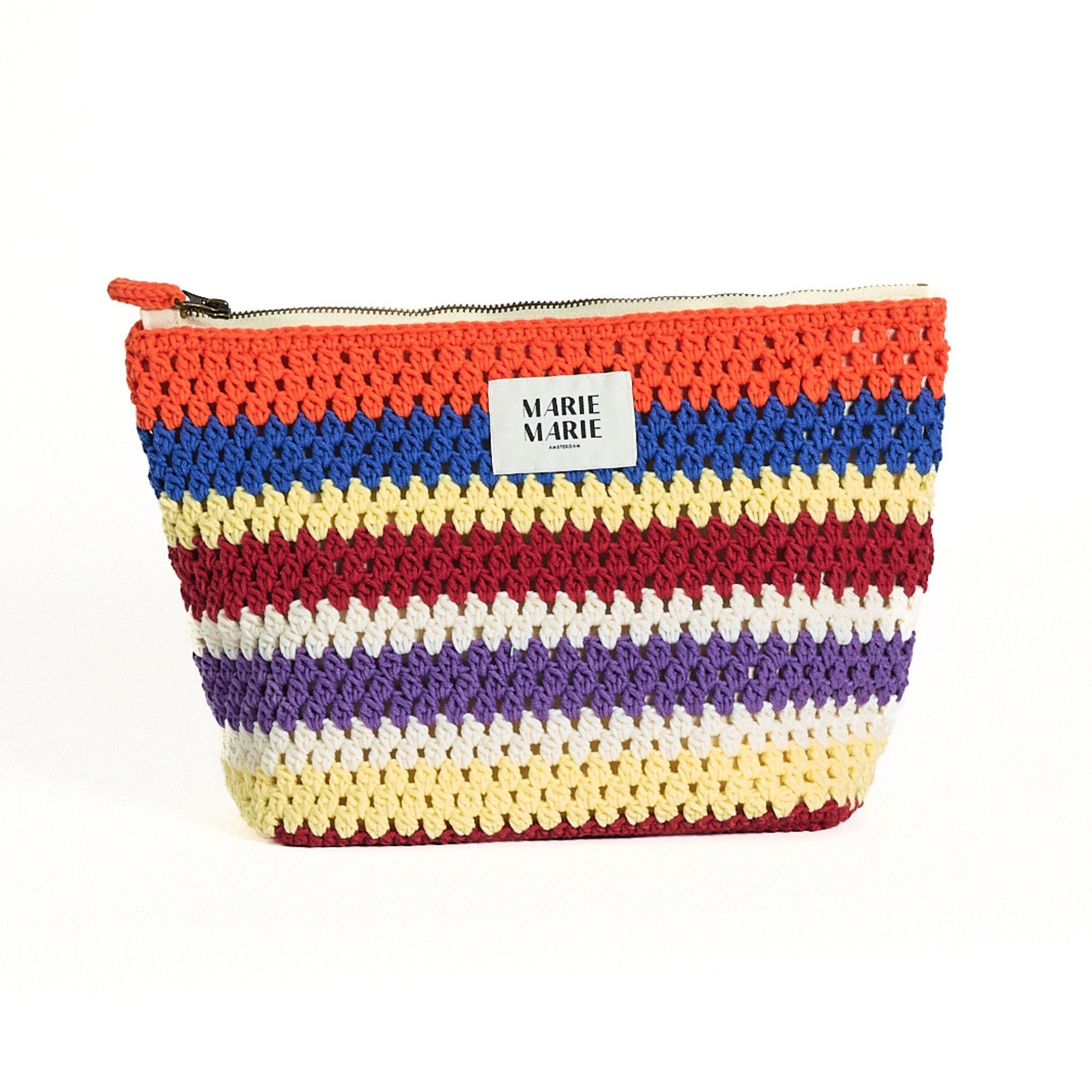 Crochet pouch large