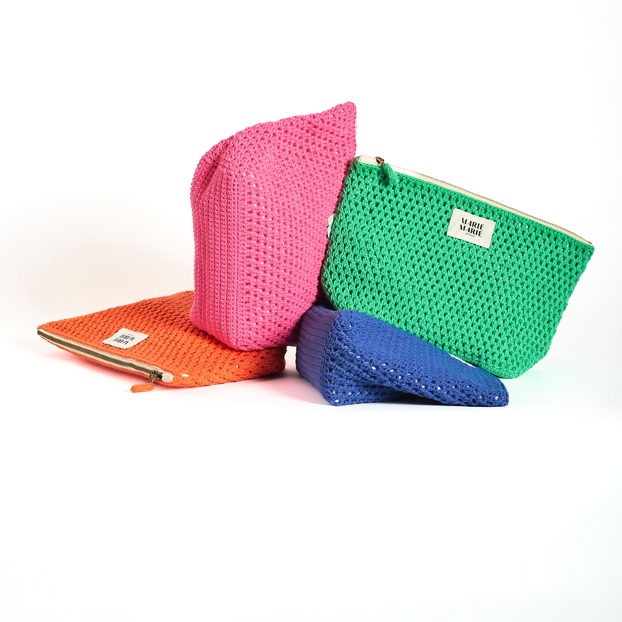 Navy pouch large - MARIE MARIE Amsterdam