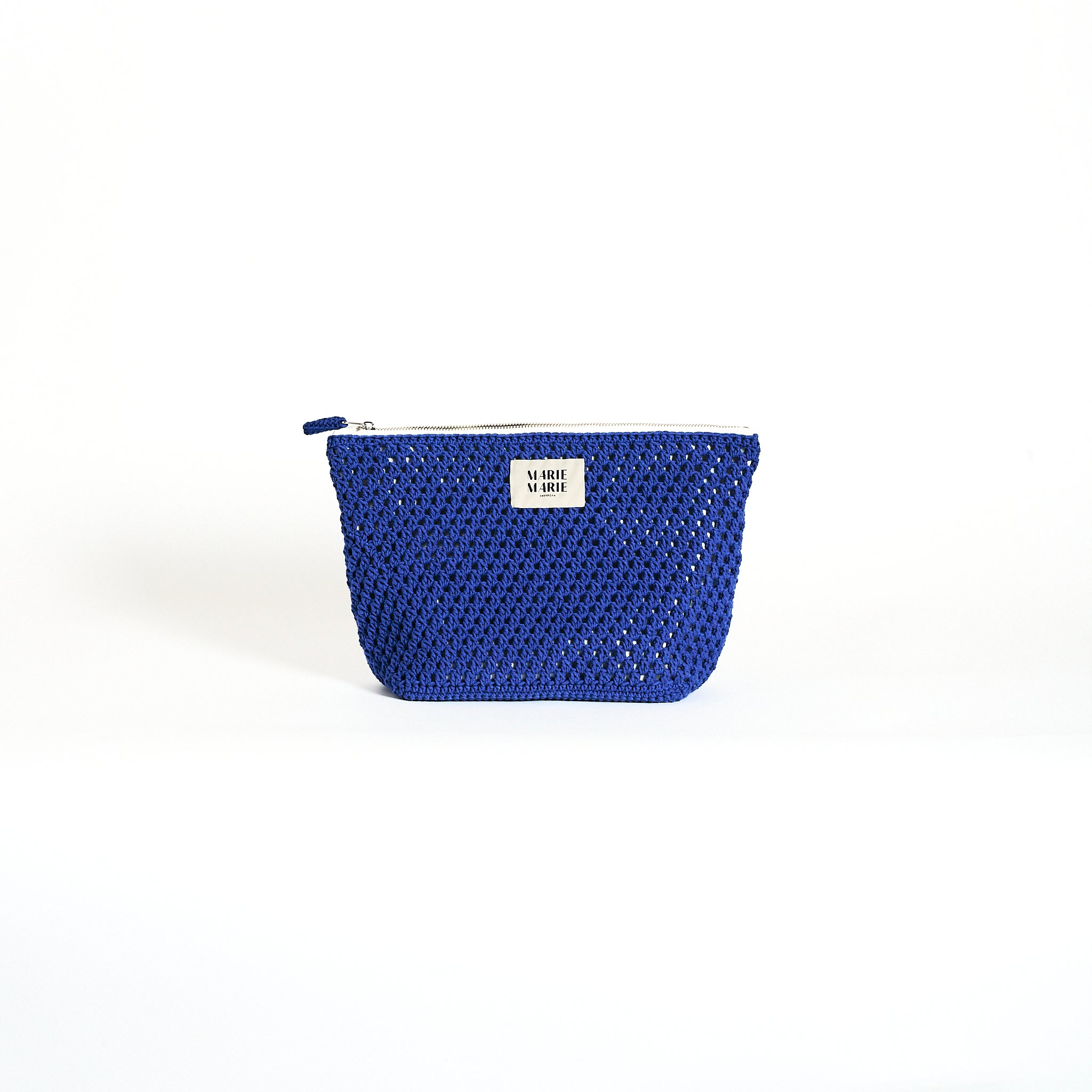Navy pouch large - MARIE MARIE Amsterdam