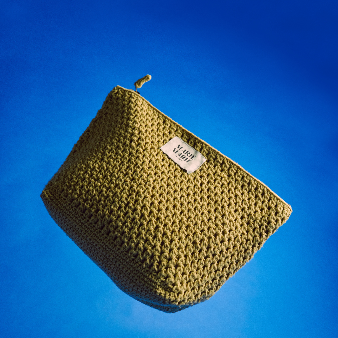 Gold pouch large - MARIE MARIE Amsterdam
