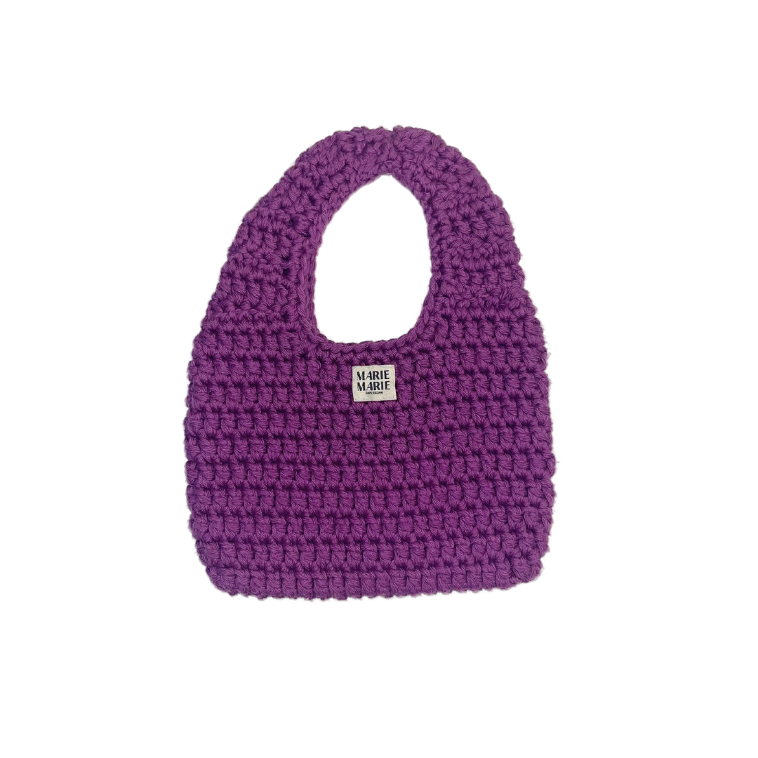 Circle bag purple - MARIE MARIE Amsterdam
