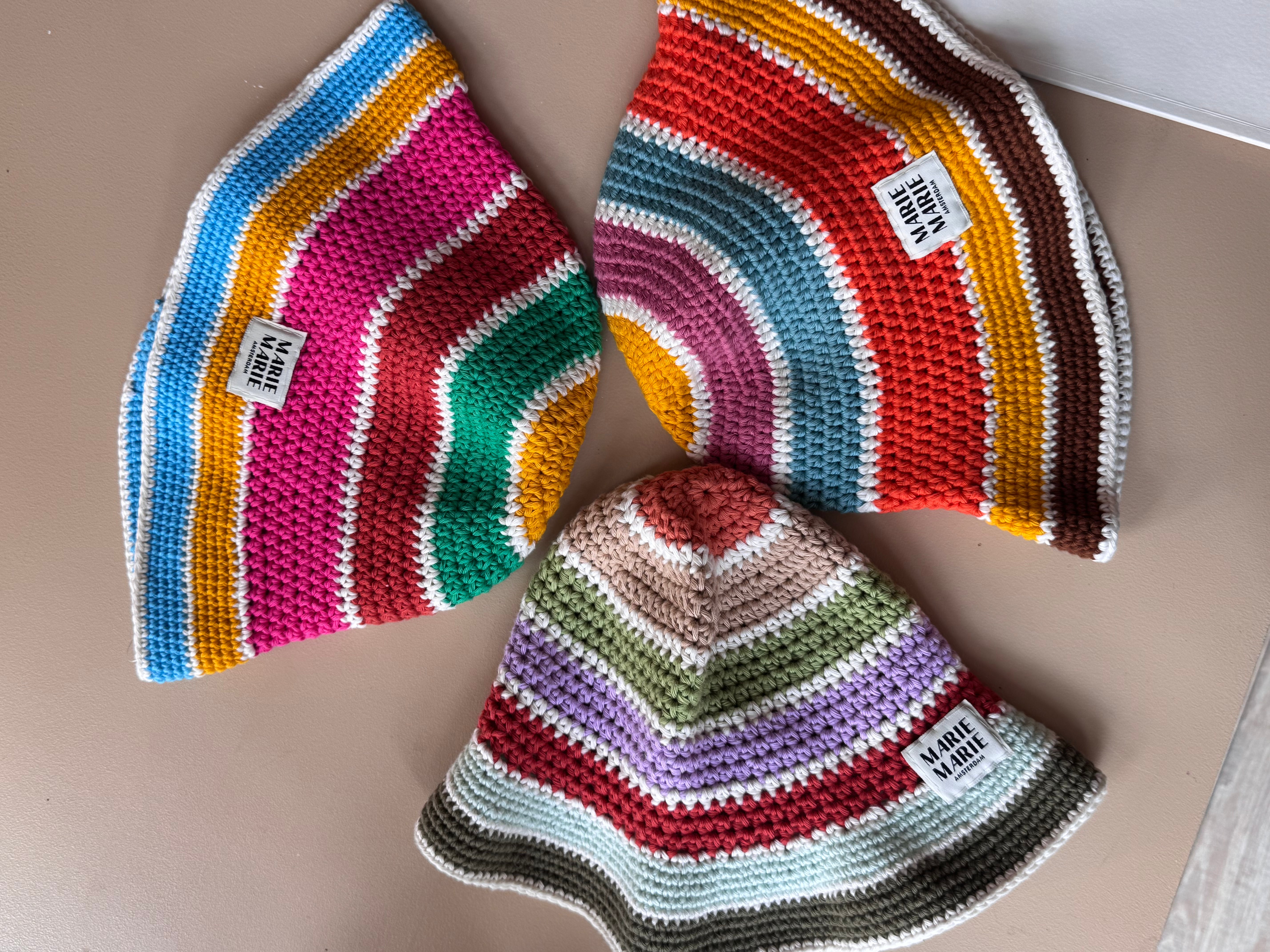 Moi crochet bucket hat
