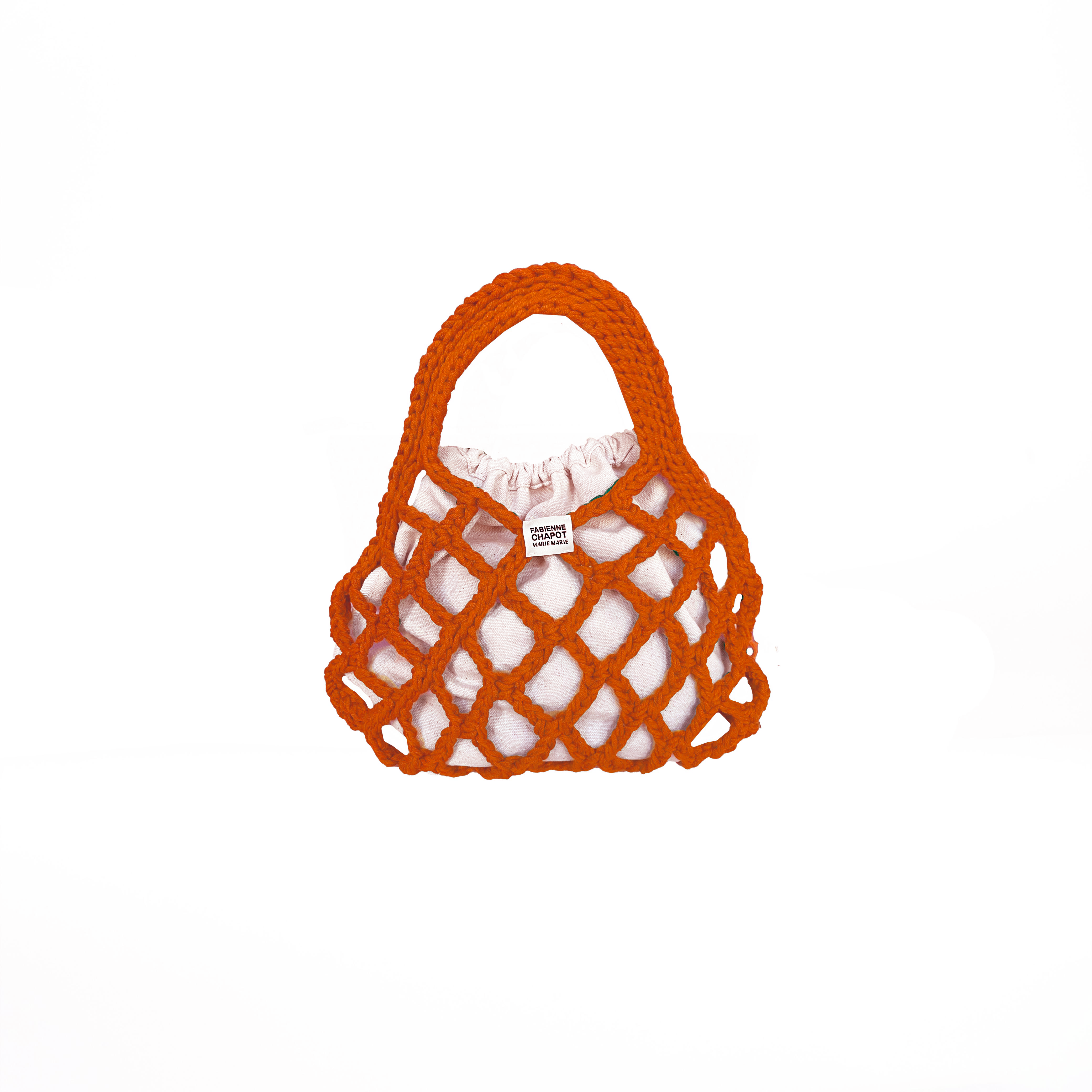 FC X MM | Little fab bag orange - MARIE MARIE Amsterdam
