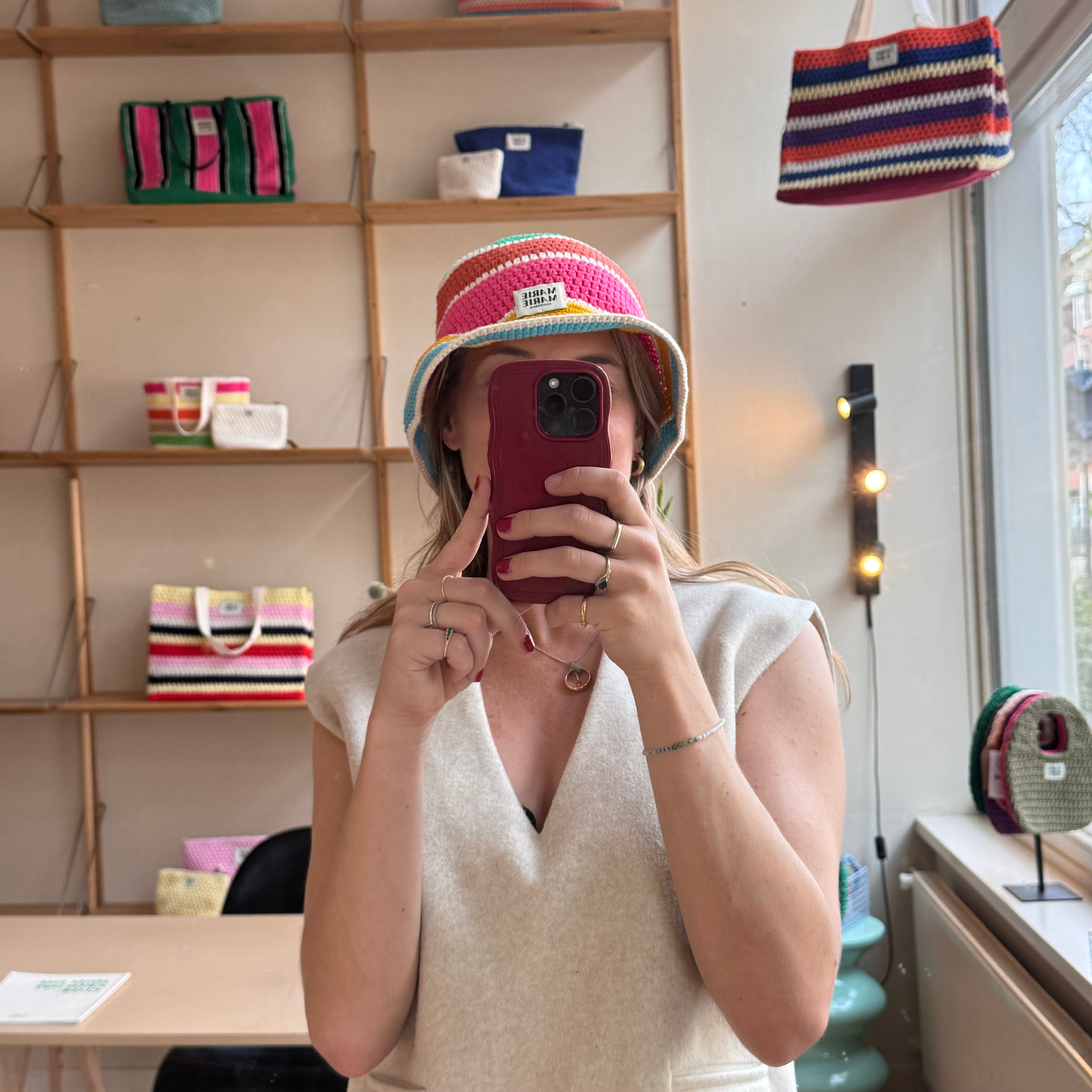 Mimi crochet bucket hat