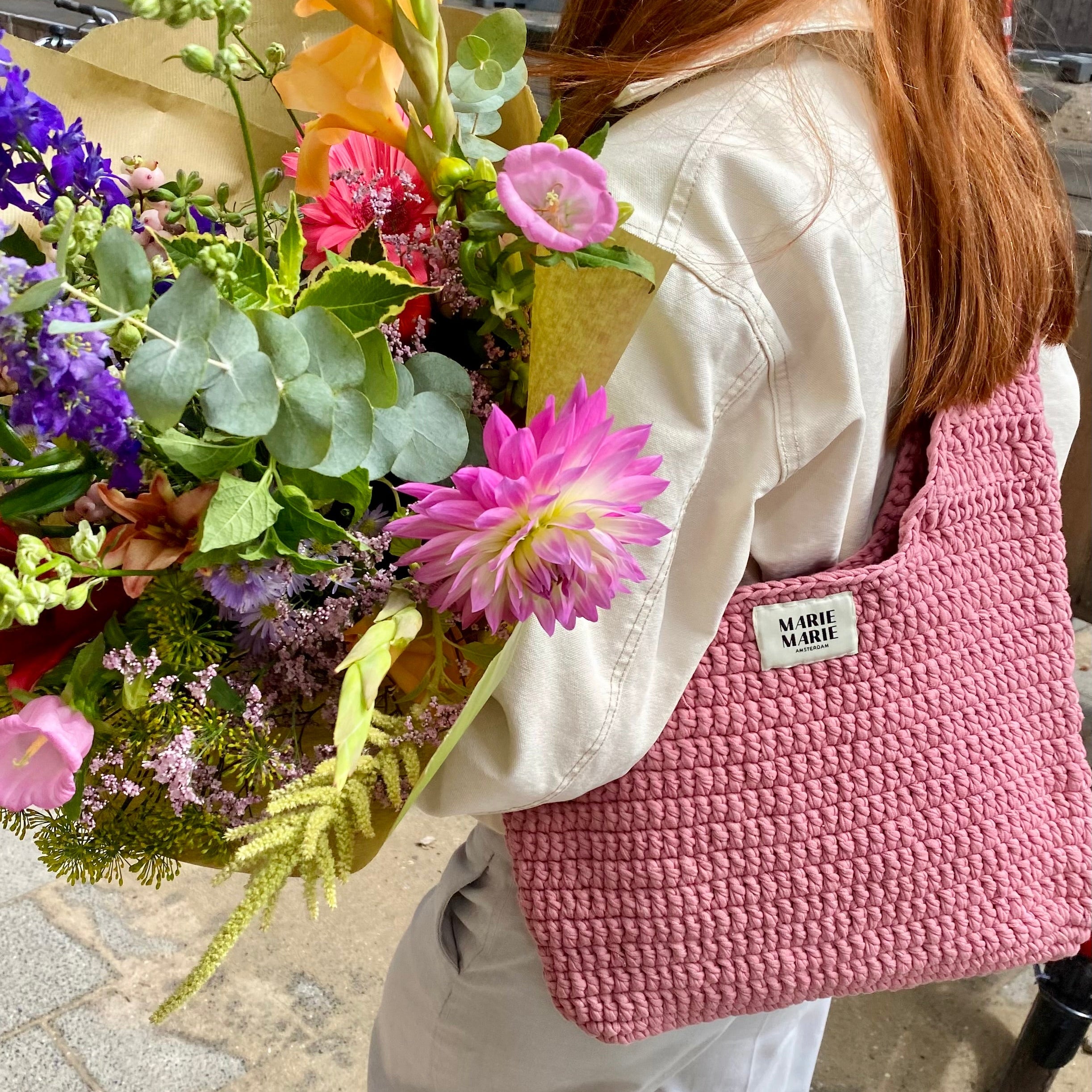 Big bag old pink - MARIE MARIE Amsterdam