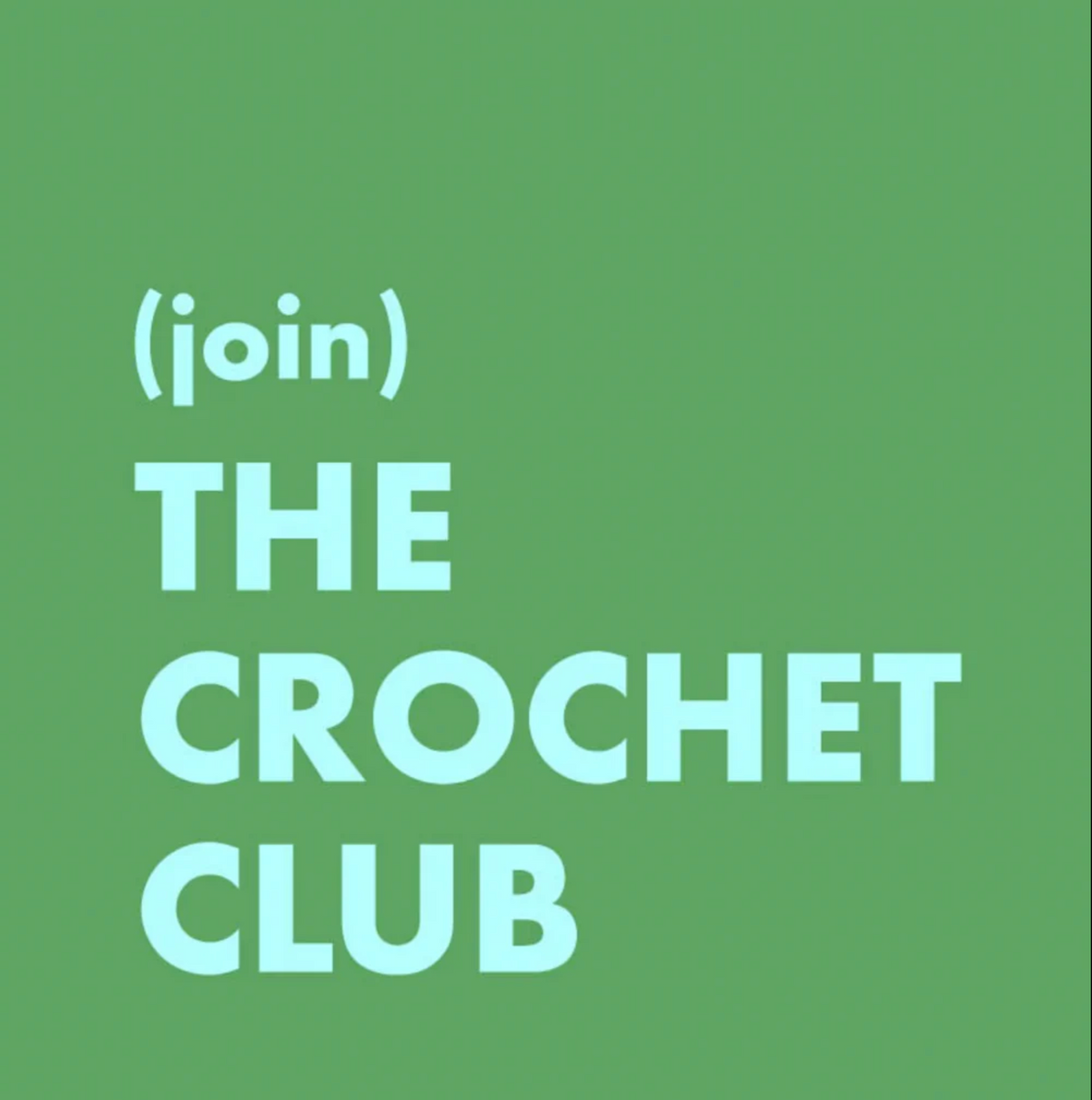 CROCHET CLUB | 27 DECEMBER