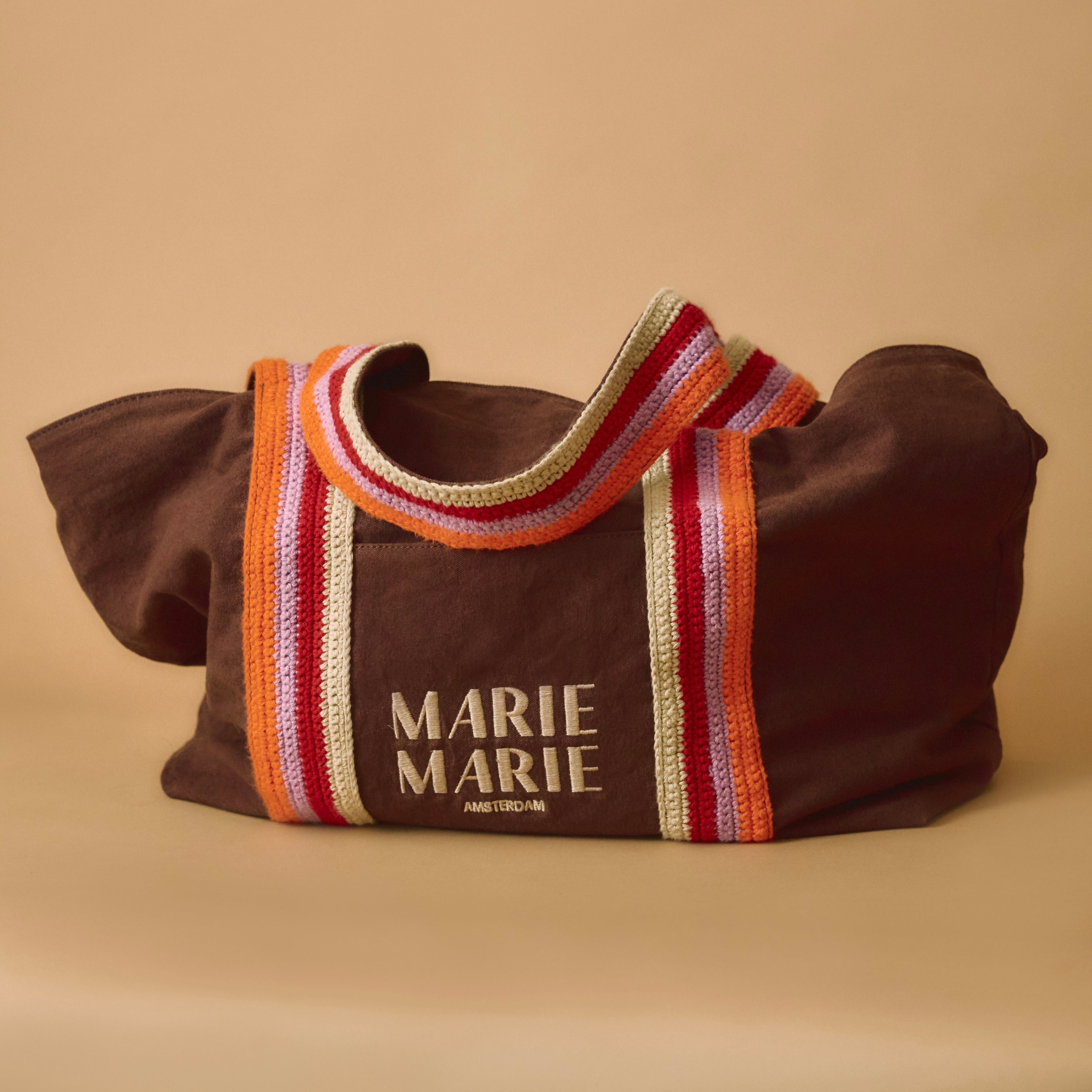 Weekend bag Burgundy - MARIE MARIE Amsterdam