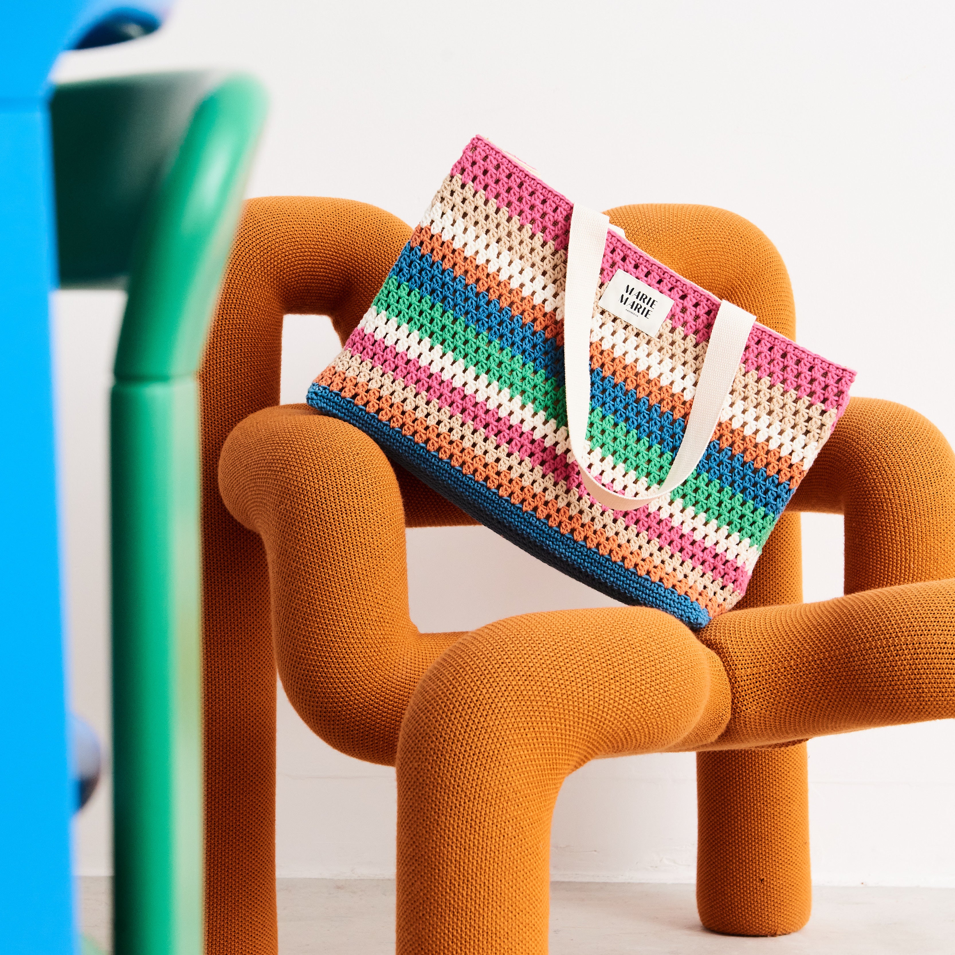 Maud crochet shopper - MARIE MARIE Amsterdam