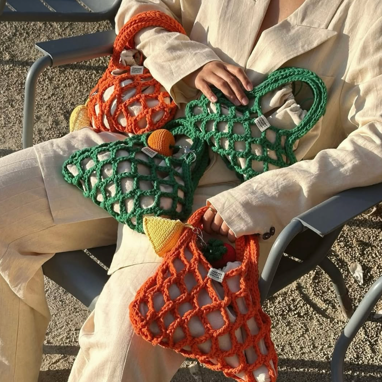 FC X MM | Little fab bag orange