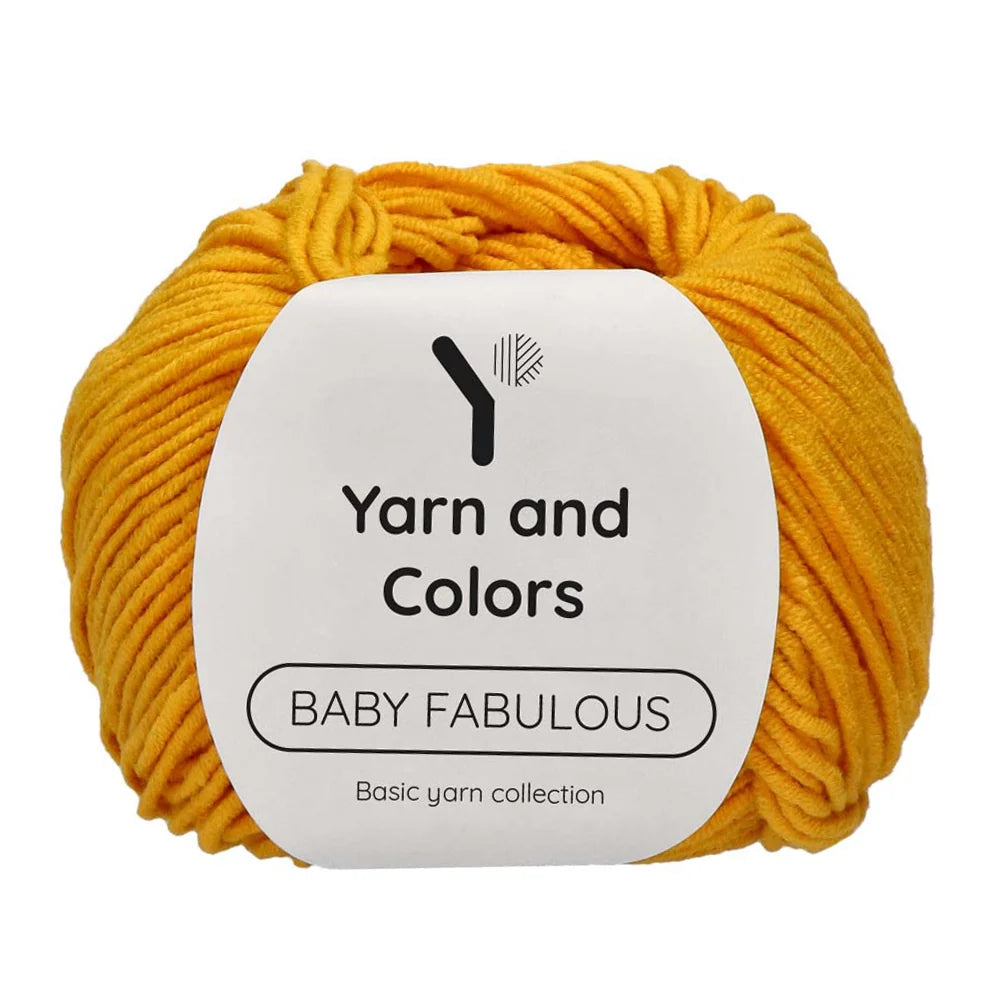 Mustard Yarn & Colors Baby Fabulous