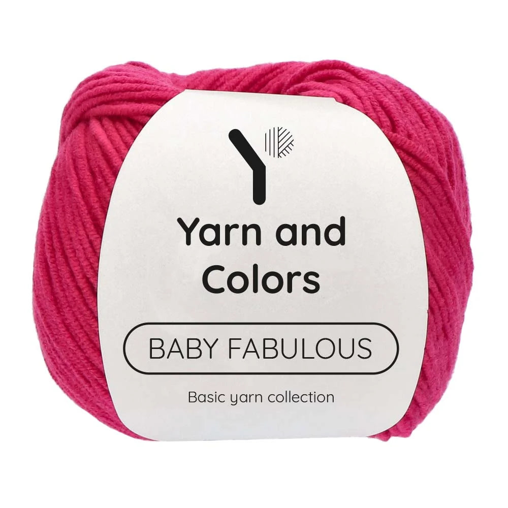 Raspberry Yarn & Colors Baby Fabulous