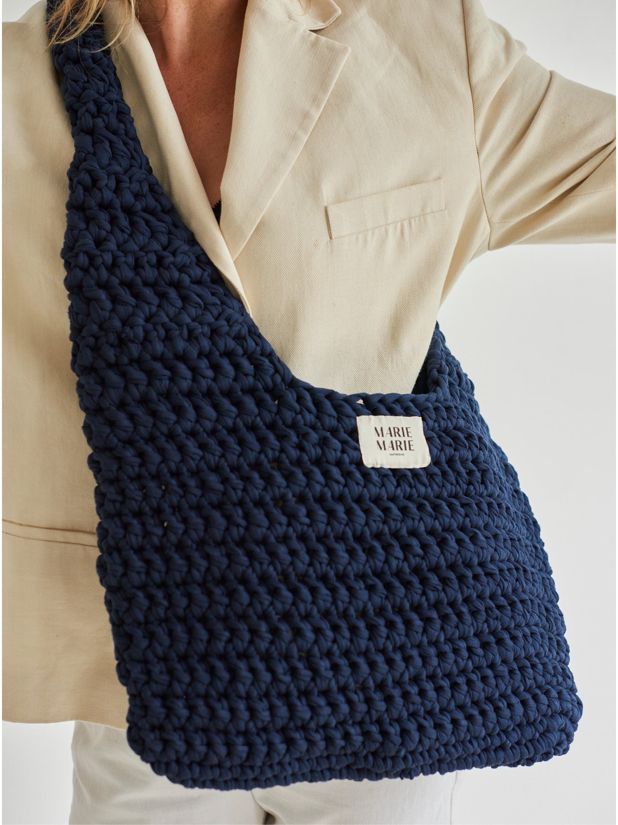 Big bag blue | pre order - MARIE MARIE Amsterdam