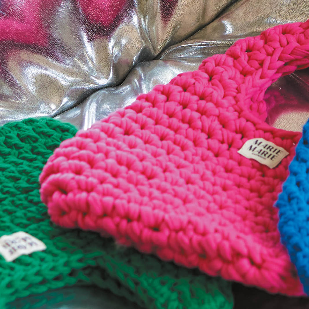 Circle bag fuchsia - MARIE MARIE Amsterdam