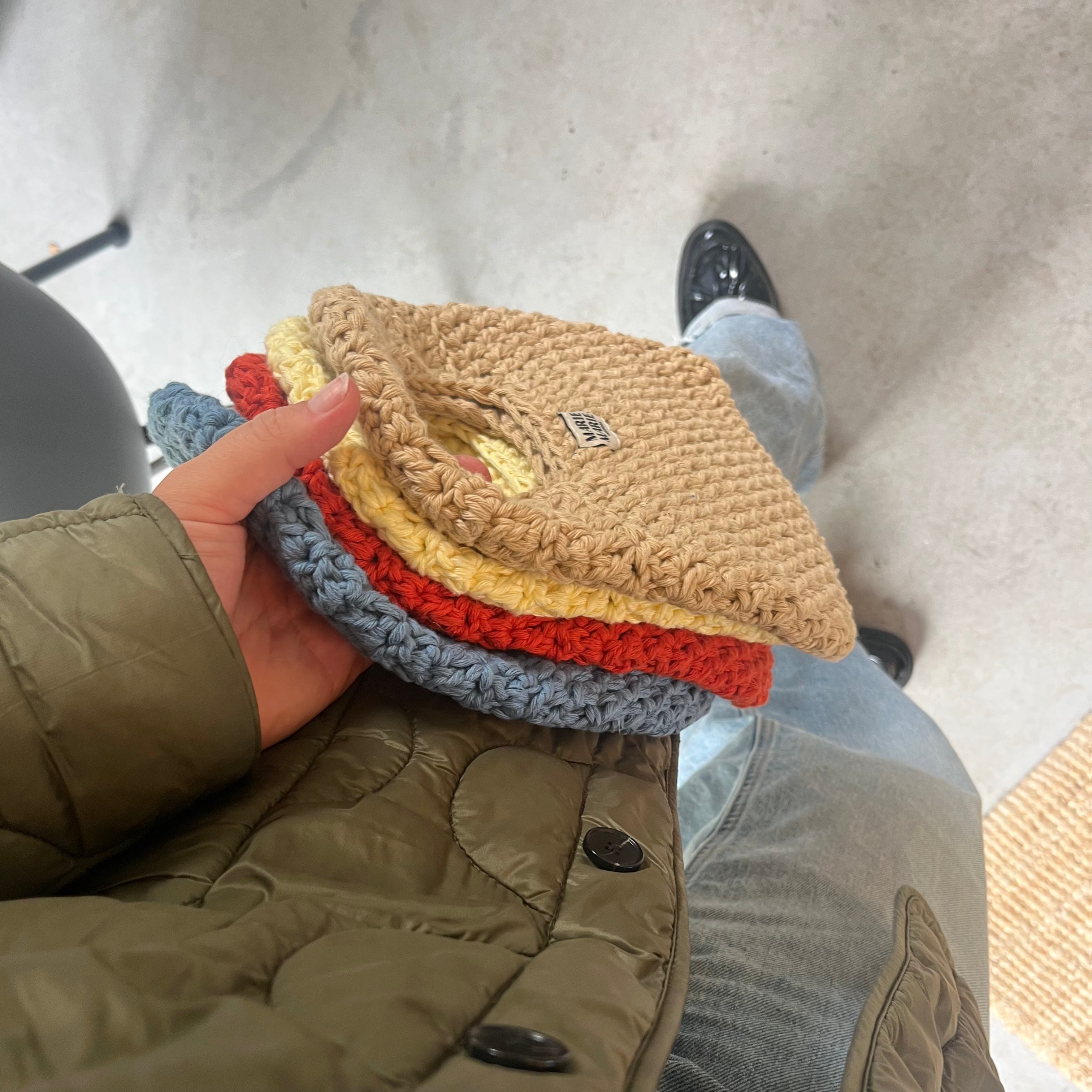 Crochet Circle Bags - Gehaakte ronde tassen