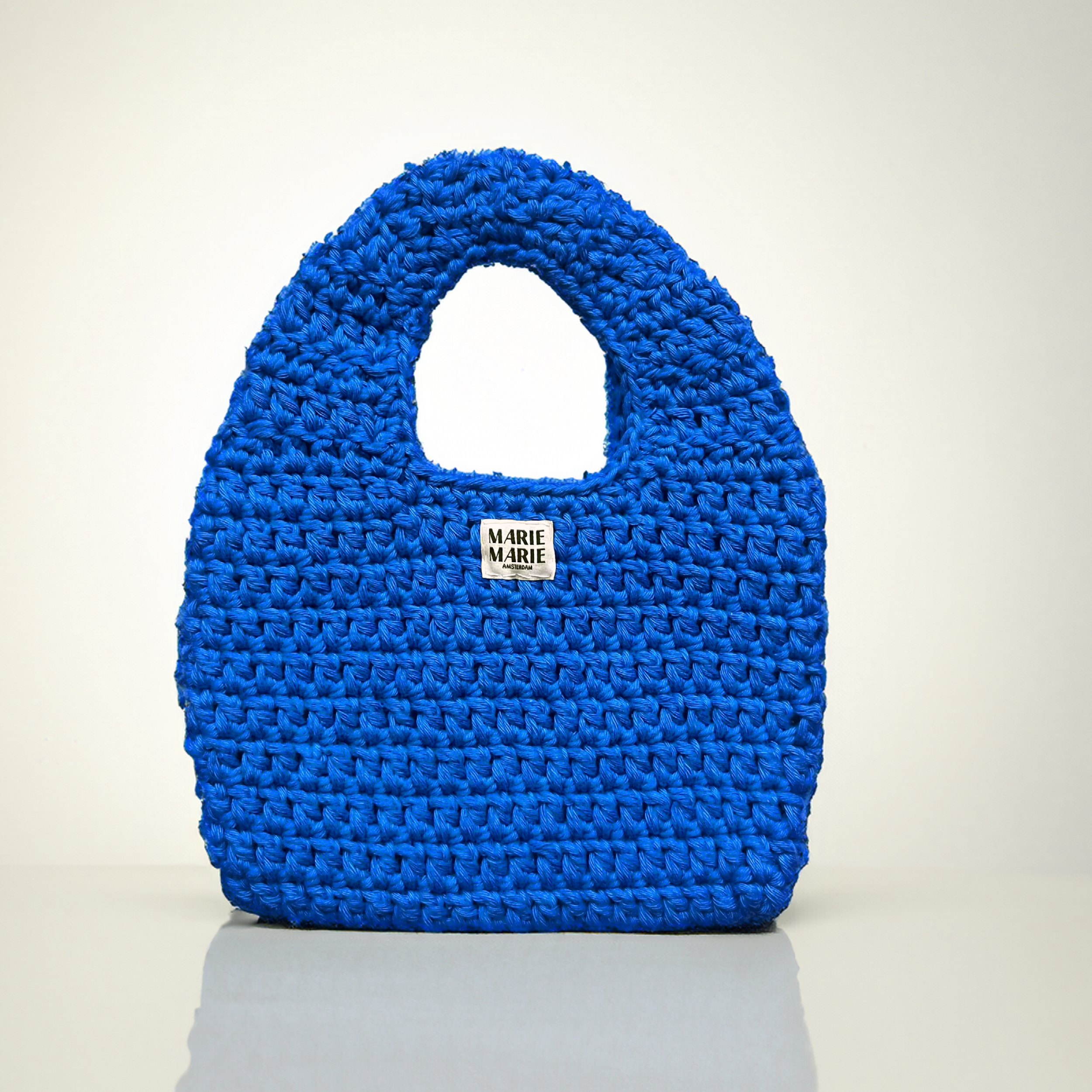Circle bag kobalt - MARIE MARIE Amsterdam