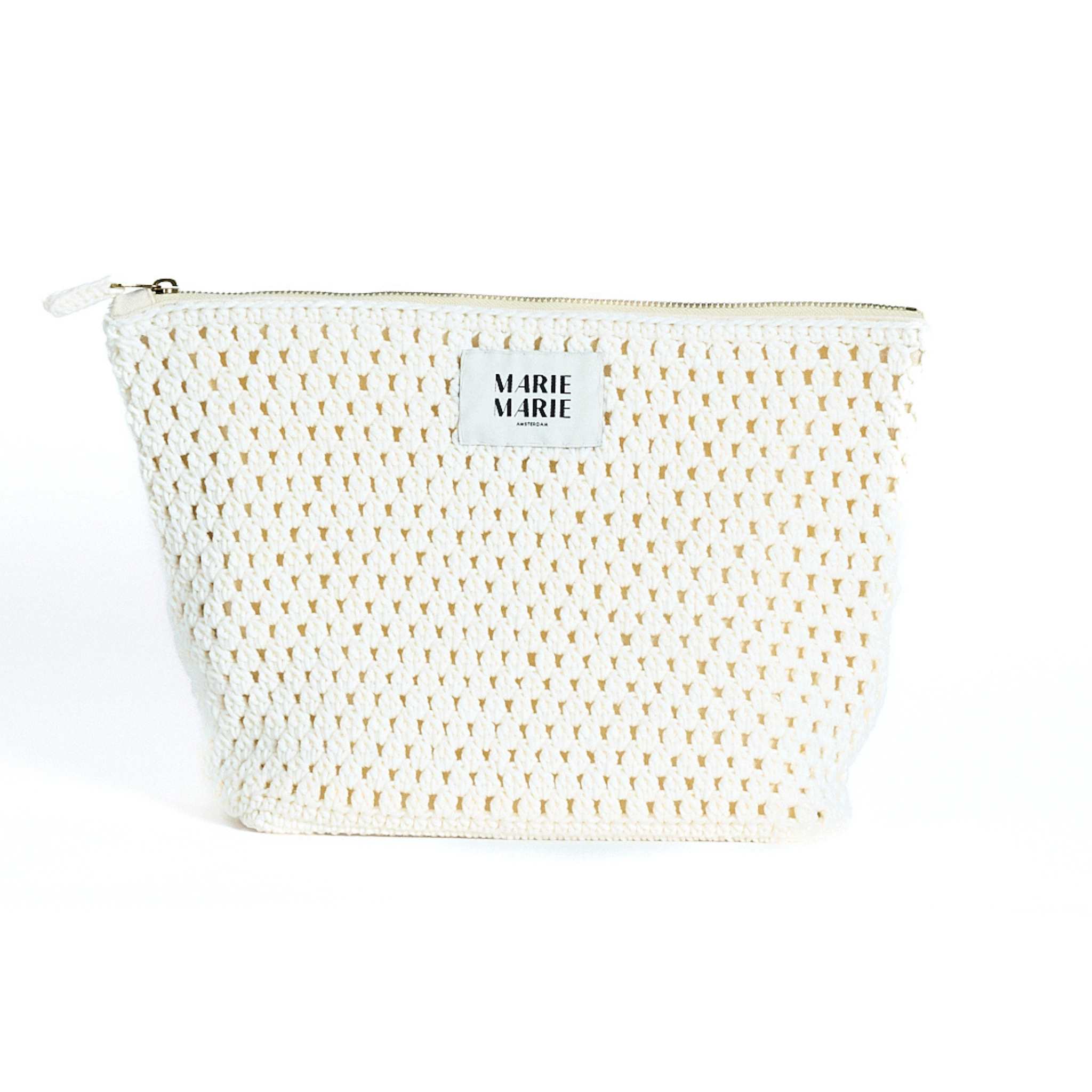Cream Pouch large - MARIE MARIE Amsterdam
