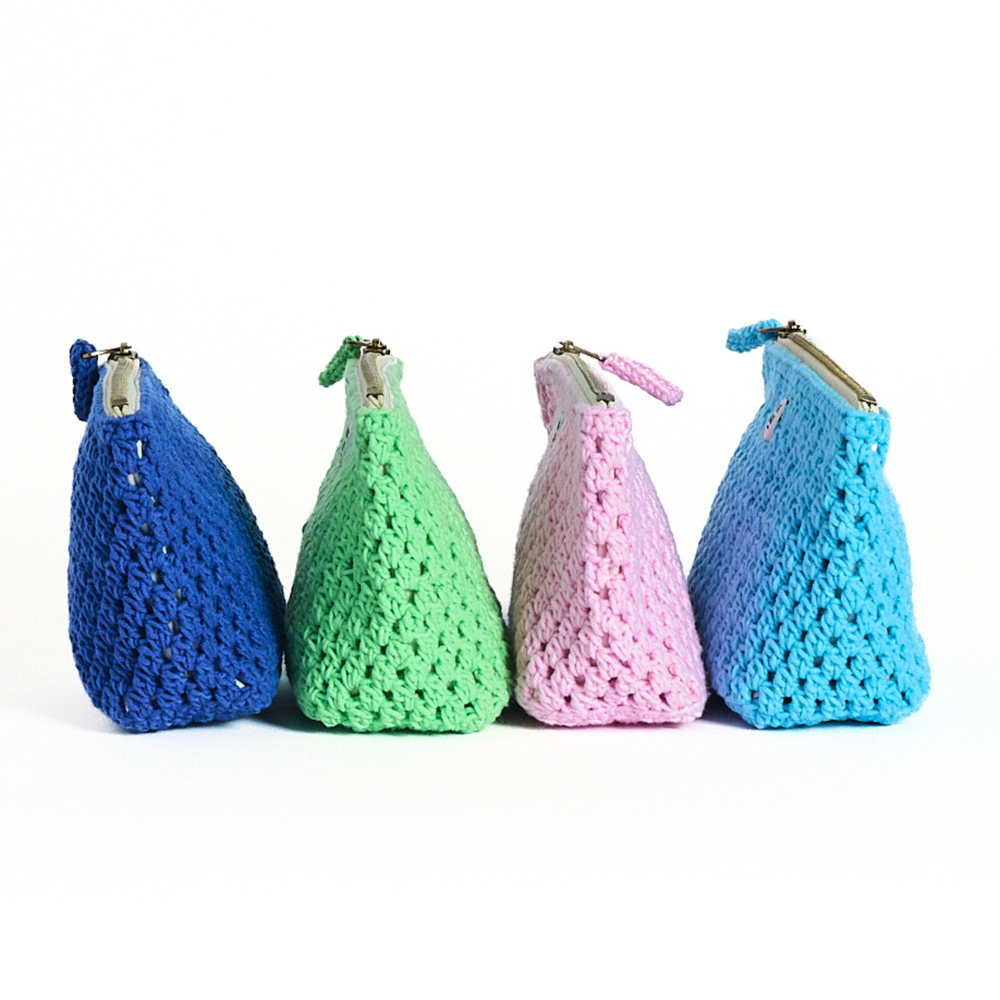 Nordic blue pouch small - MARIE MARIE Amsterdam