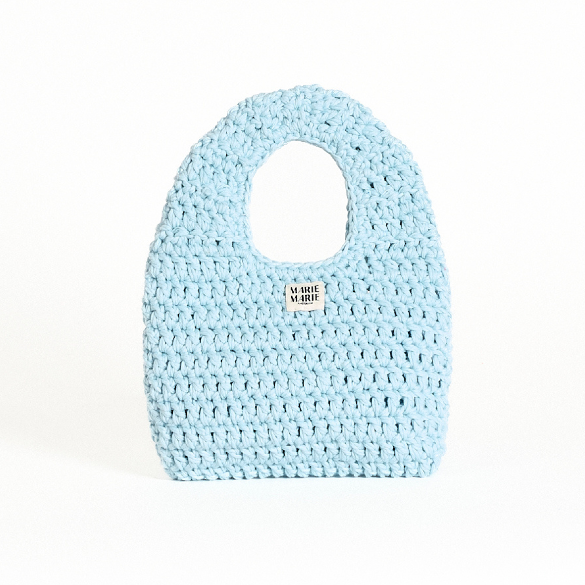 Circle bag light blue - MARIE MARIE Amsterdam