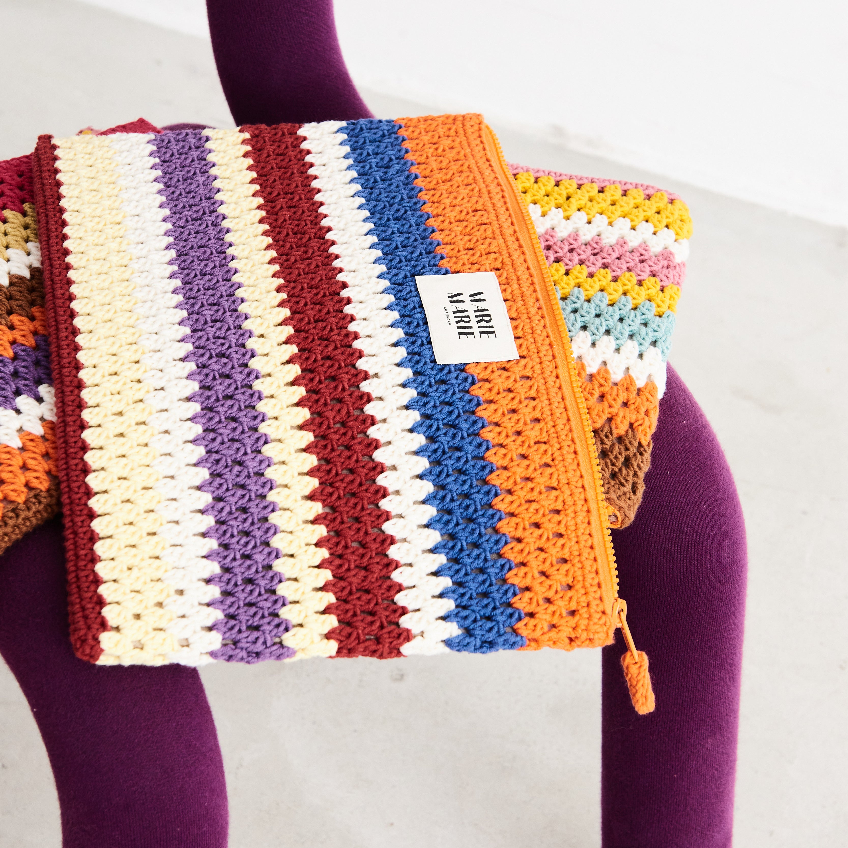 Mayo crochet laptop cover - MARIE MARIE Amsterdam