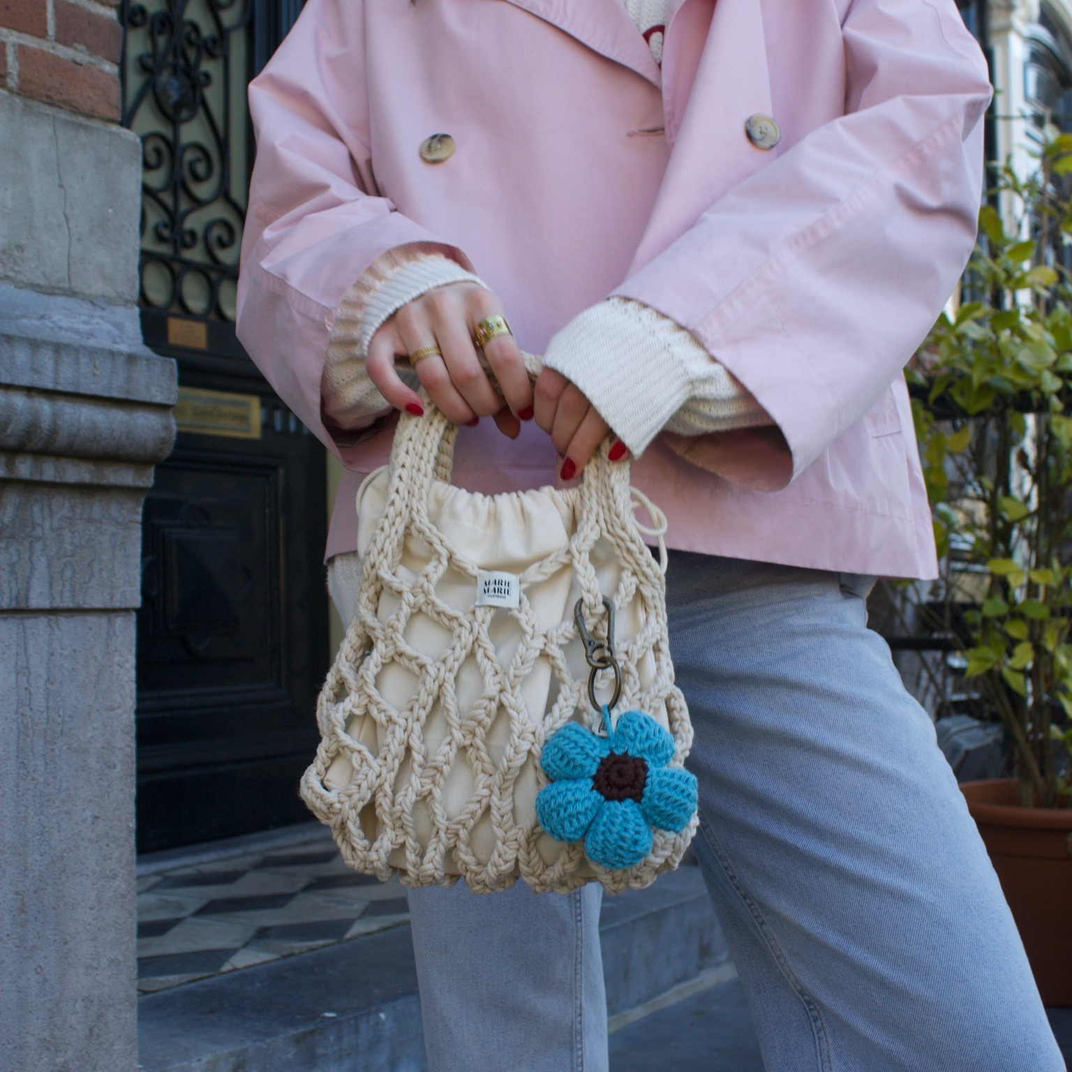 NET BAG ECRU - MARIE MARIE Amsterdam