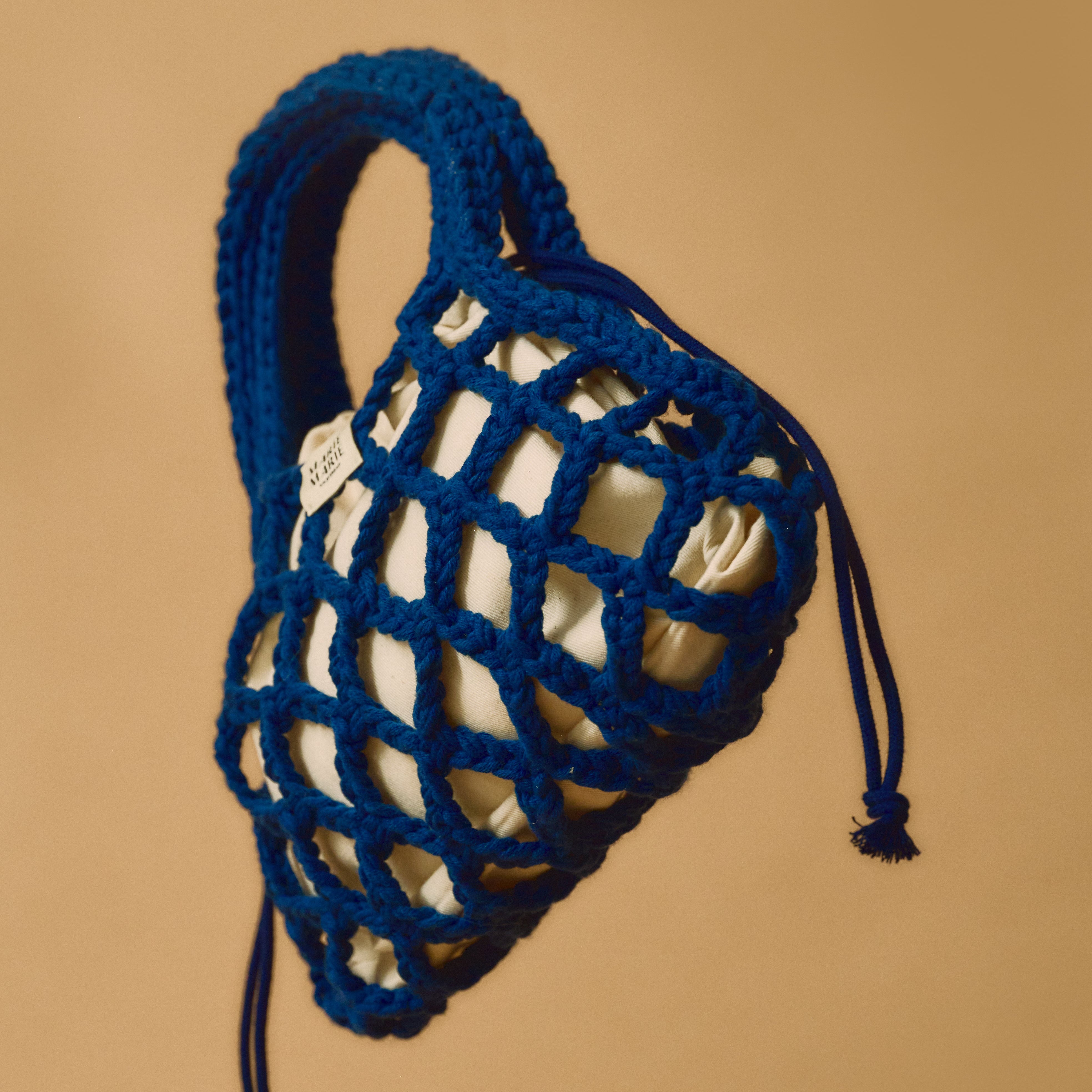 NET BAG NAVY - MARIE MARIE Amsterdam