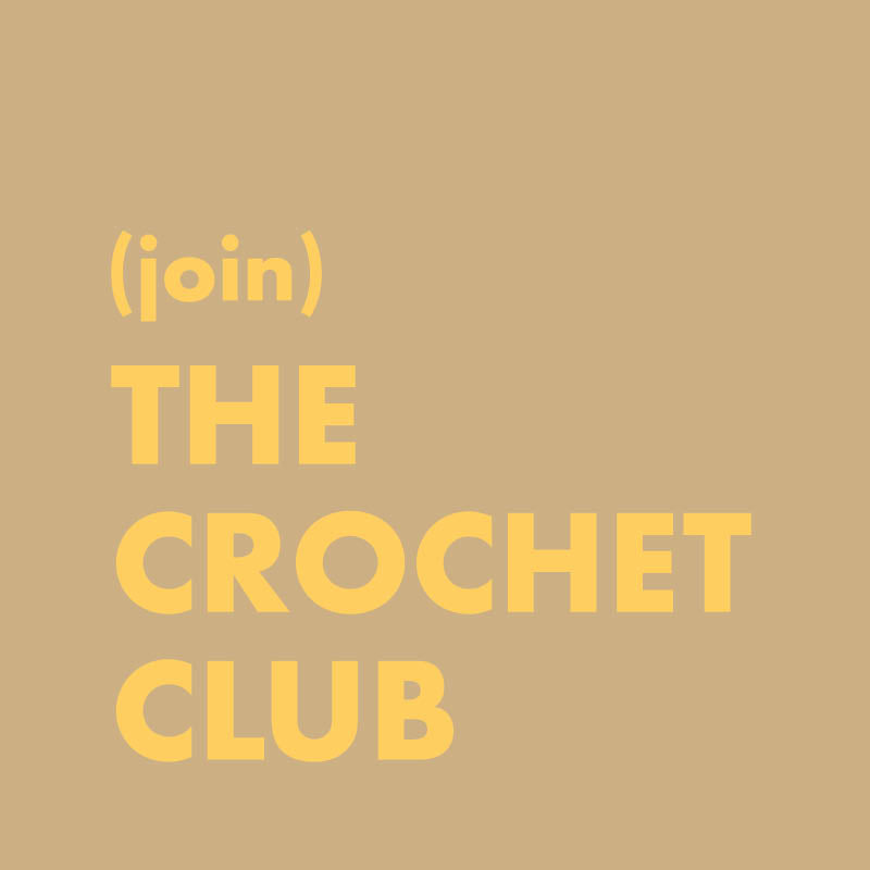 Crochet Club October 29th