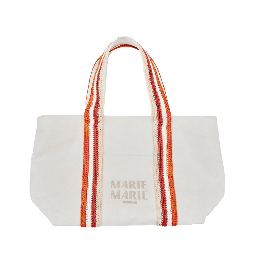 weekend bag white - MARIE MARIE Amsterdam