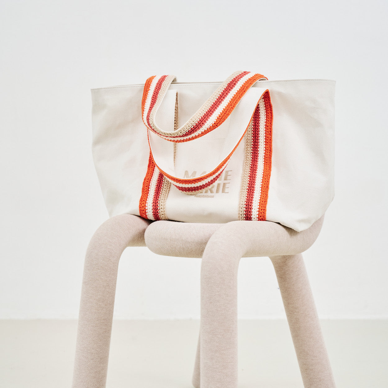 weekend bag white - MARIE MARIE Amsterdam