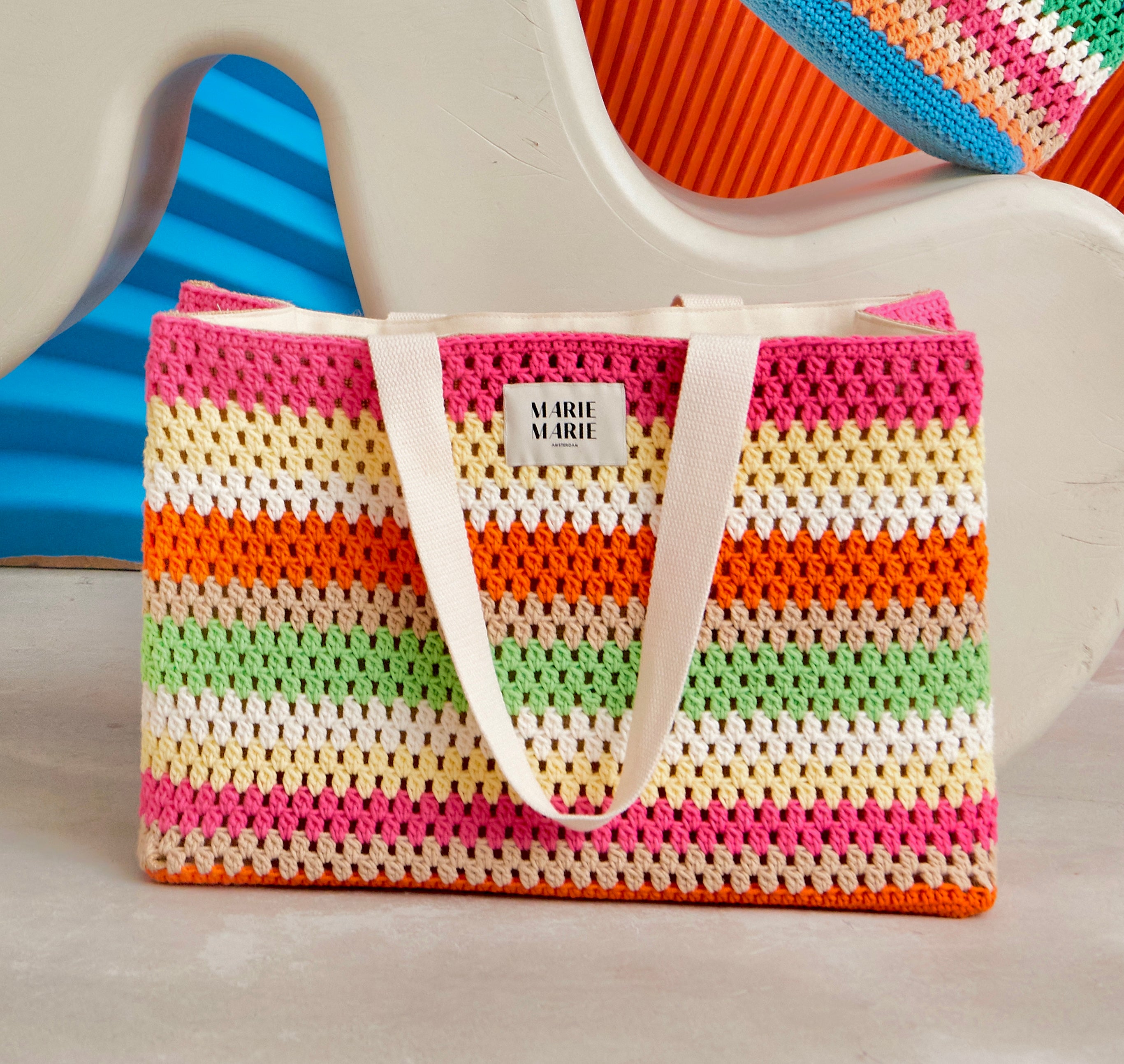 Cabas en crochet Pien