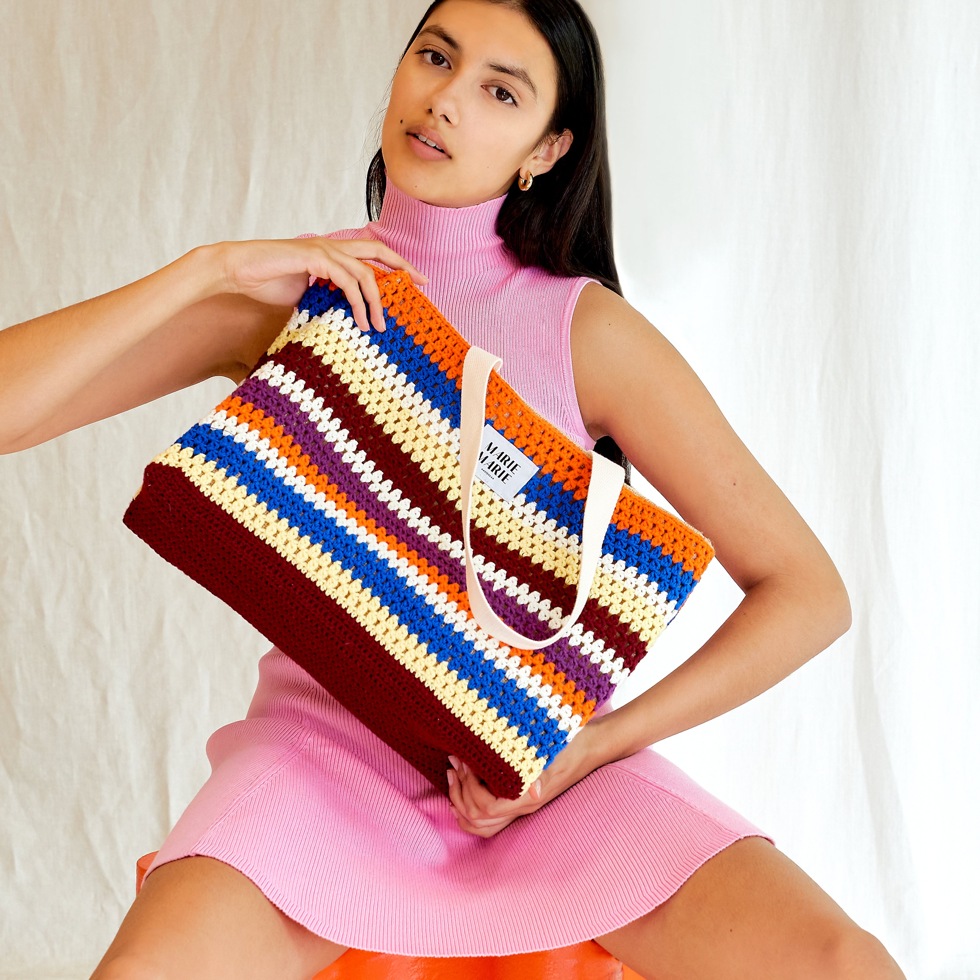 Mayo crochet shopper - MARIE MARIE Amsterdam
