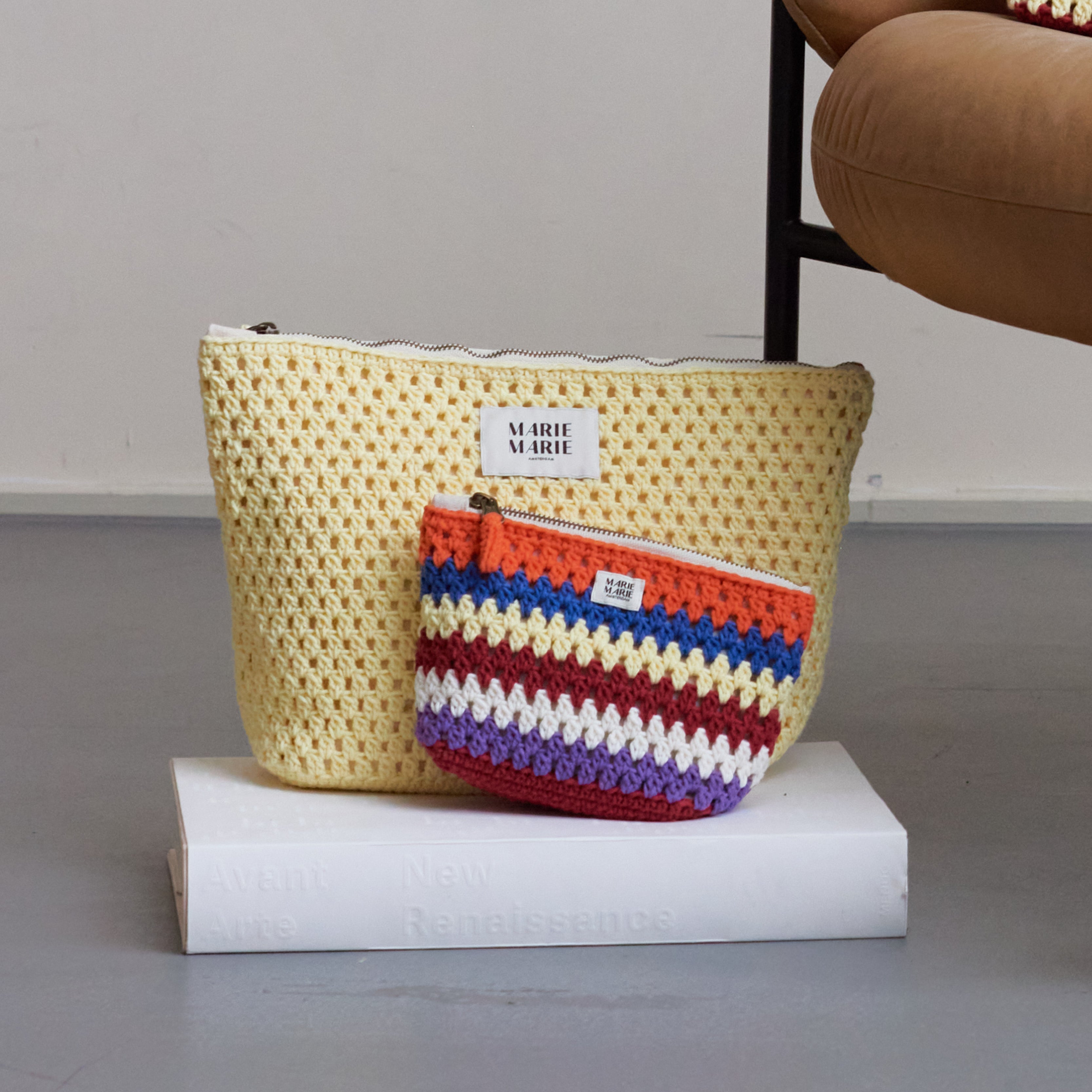 Vanilla pouch large - MARIE MARIE Amsterdam