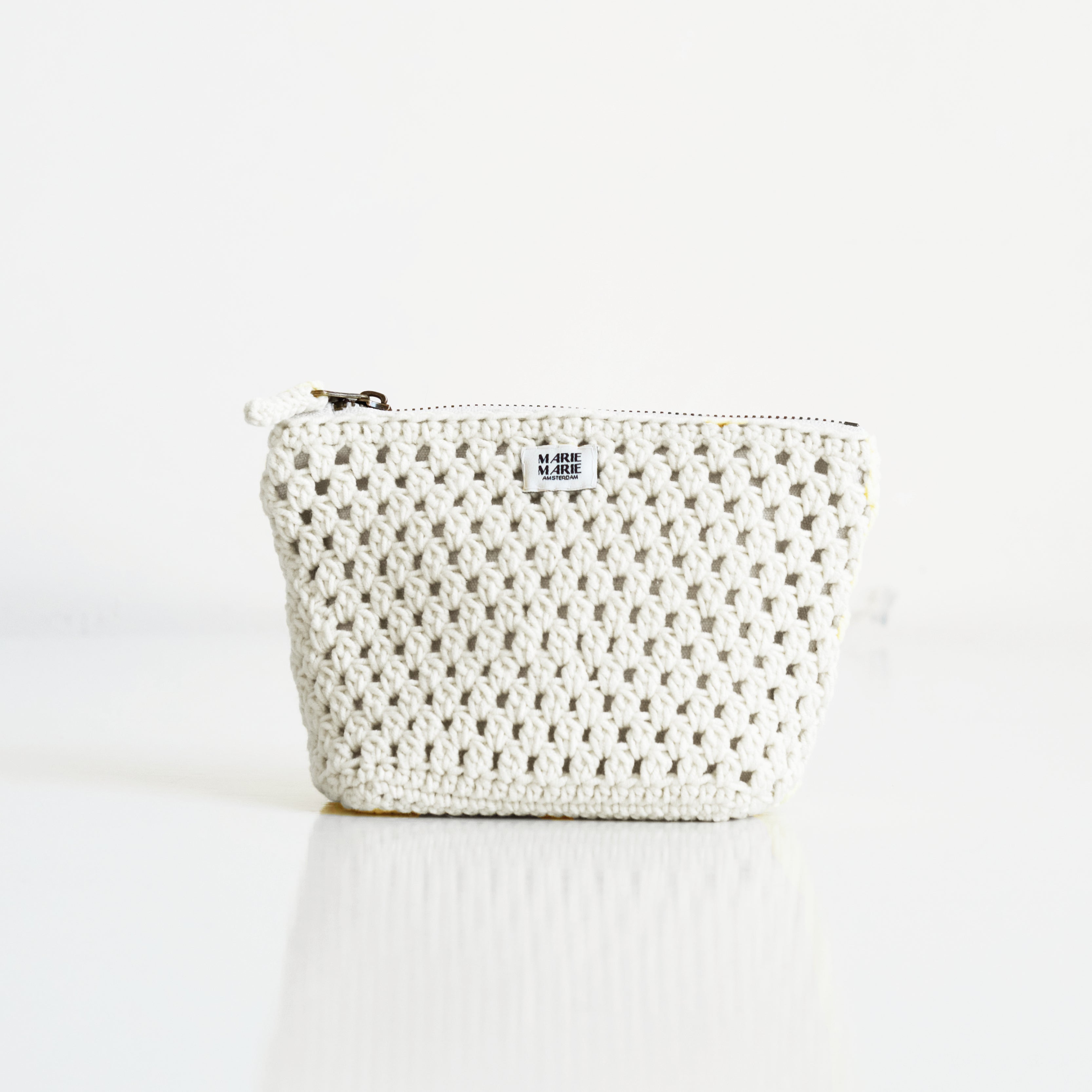 Cream pouch small - MARIE MARIE Amsterdam