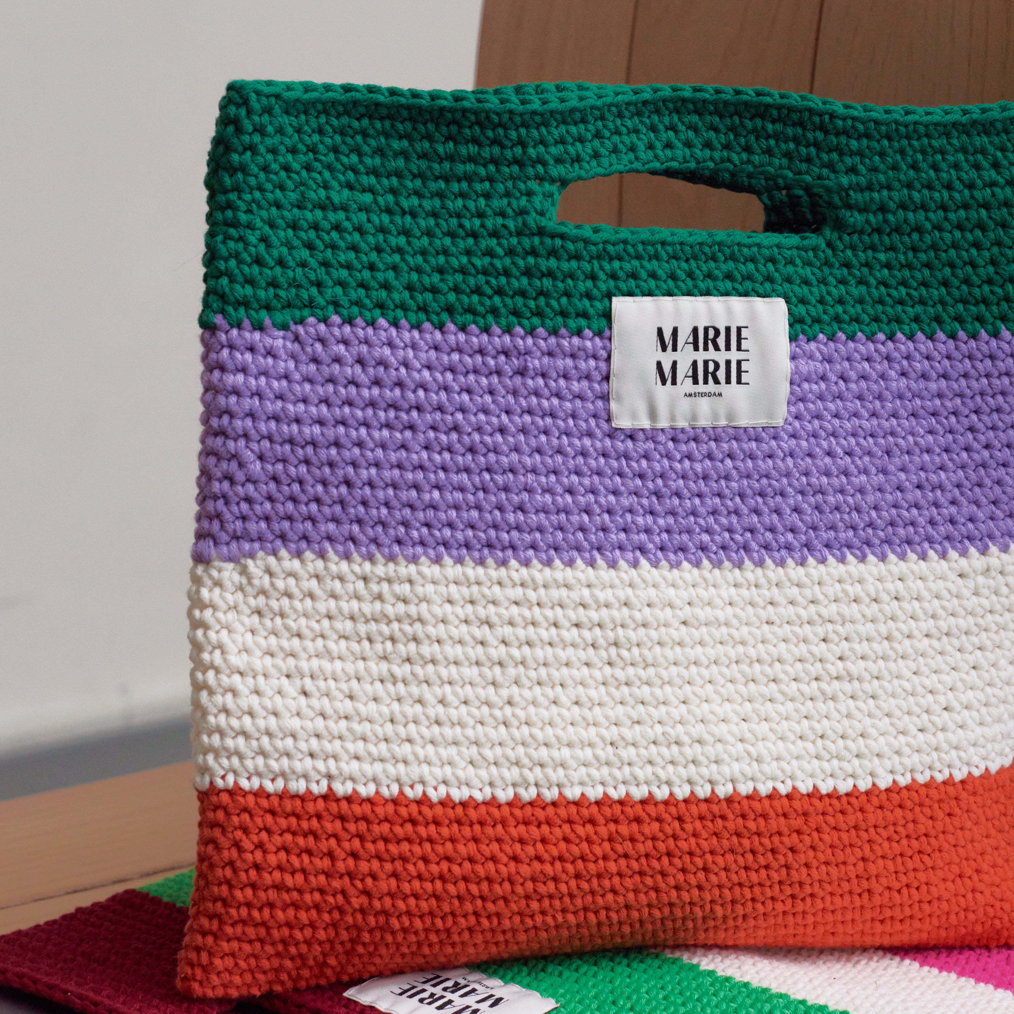 Max crochet squarebag - MARIE MARIE Amsterdam