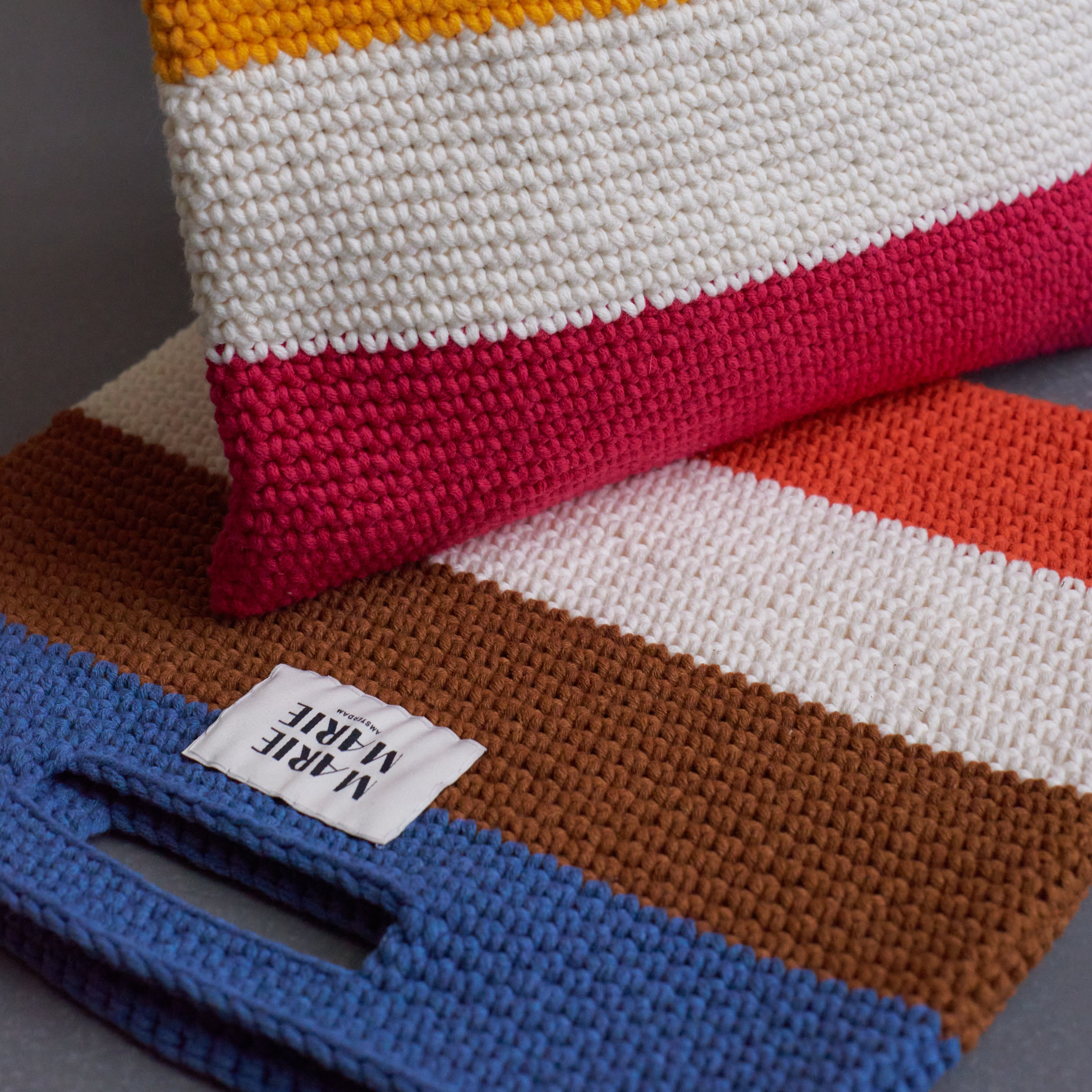 Mikkie crochet square bag - MARIE MARIE Amsterdam