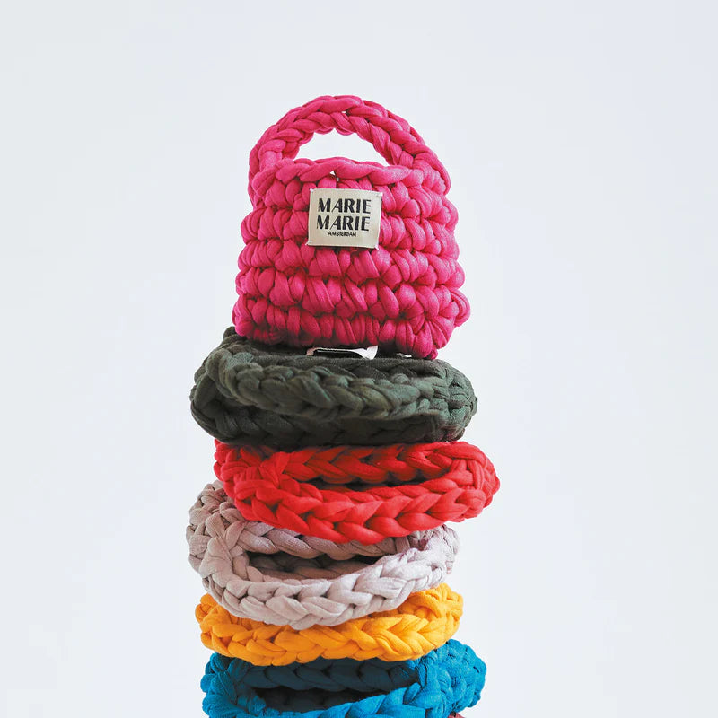 Chunky crochet baby bag