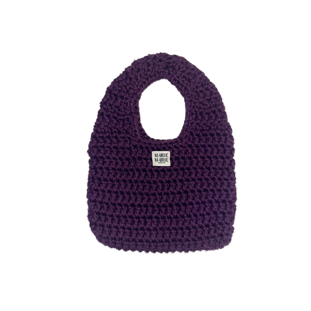 Circle bag aubergine