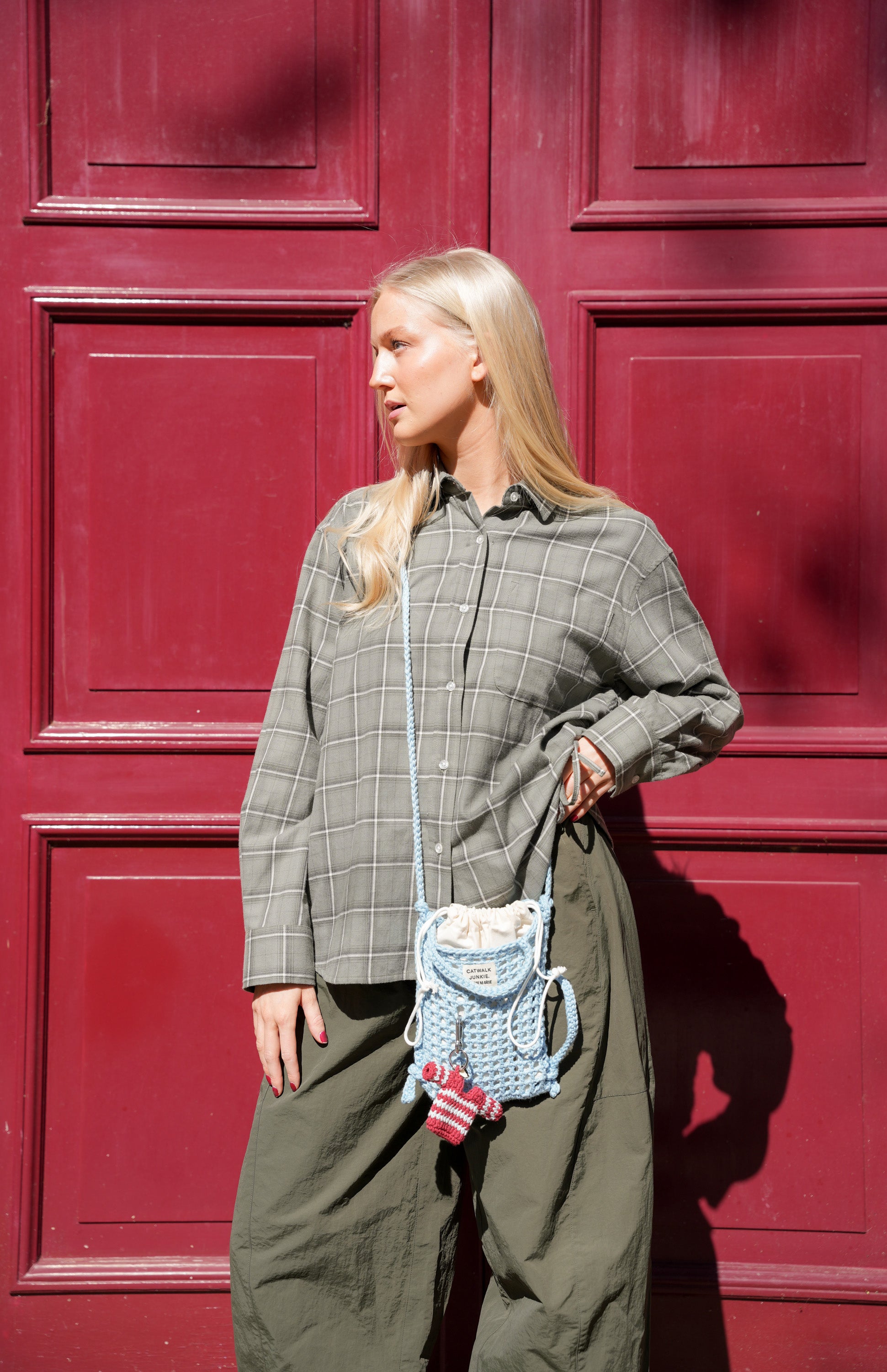 Stripe Tee - Bag Charm | Catwalk Junkie x MM