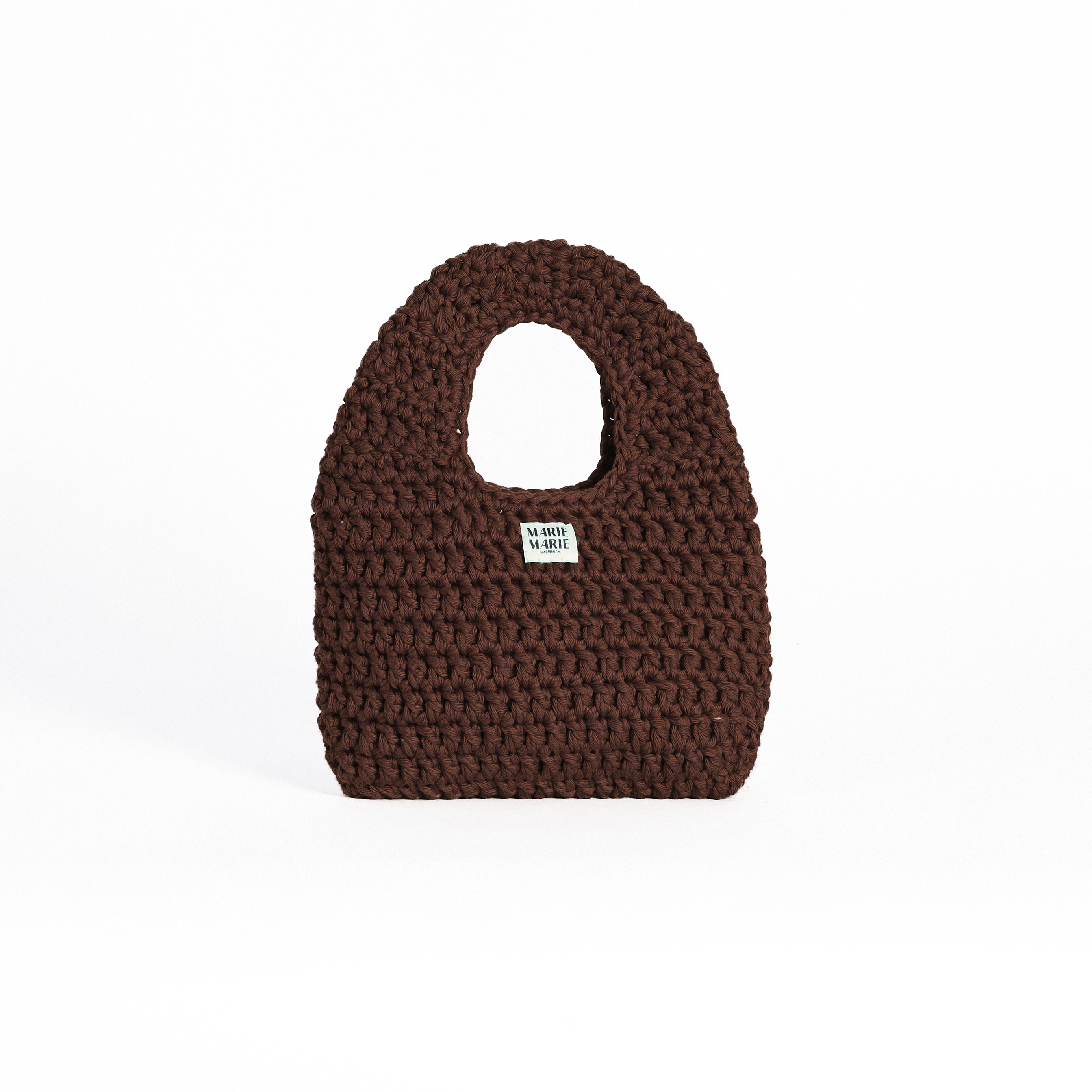 Circle bag chocolate - MARIE MARIE Amsterdam