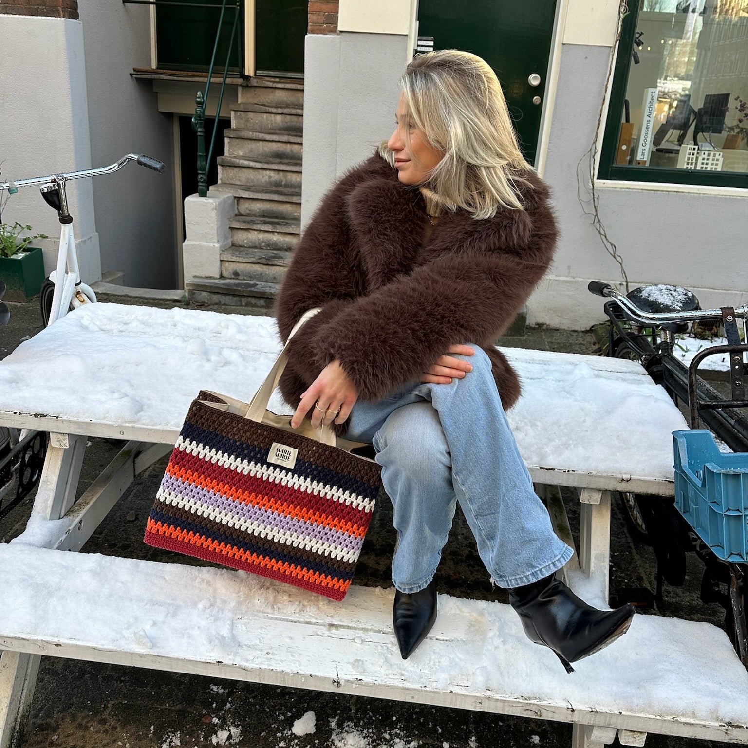 Miyu Crochet shopper - MARIE MARIE Amsterdam