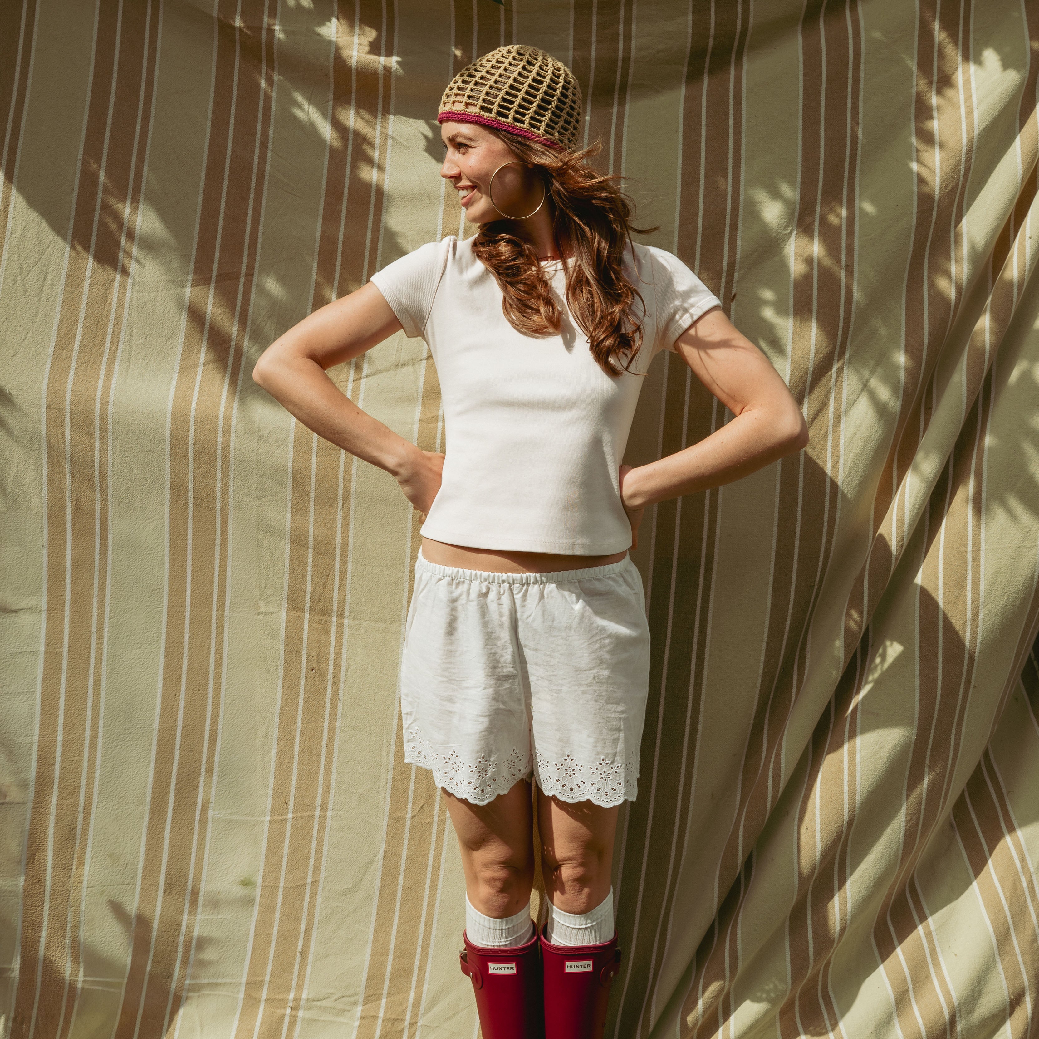 Gold - Net Hat | Julia Koopman x MM