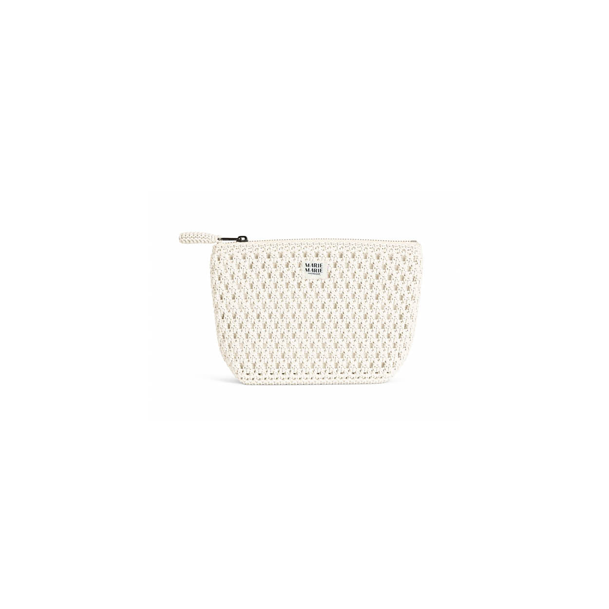 Cream - Gehaakte Pouch Small
