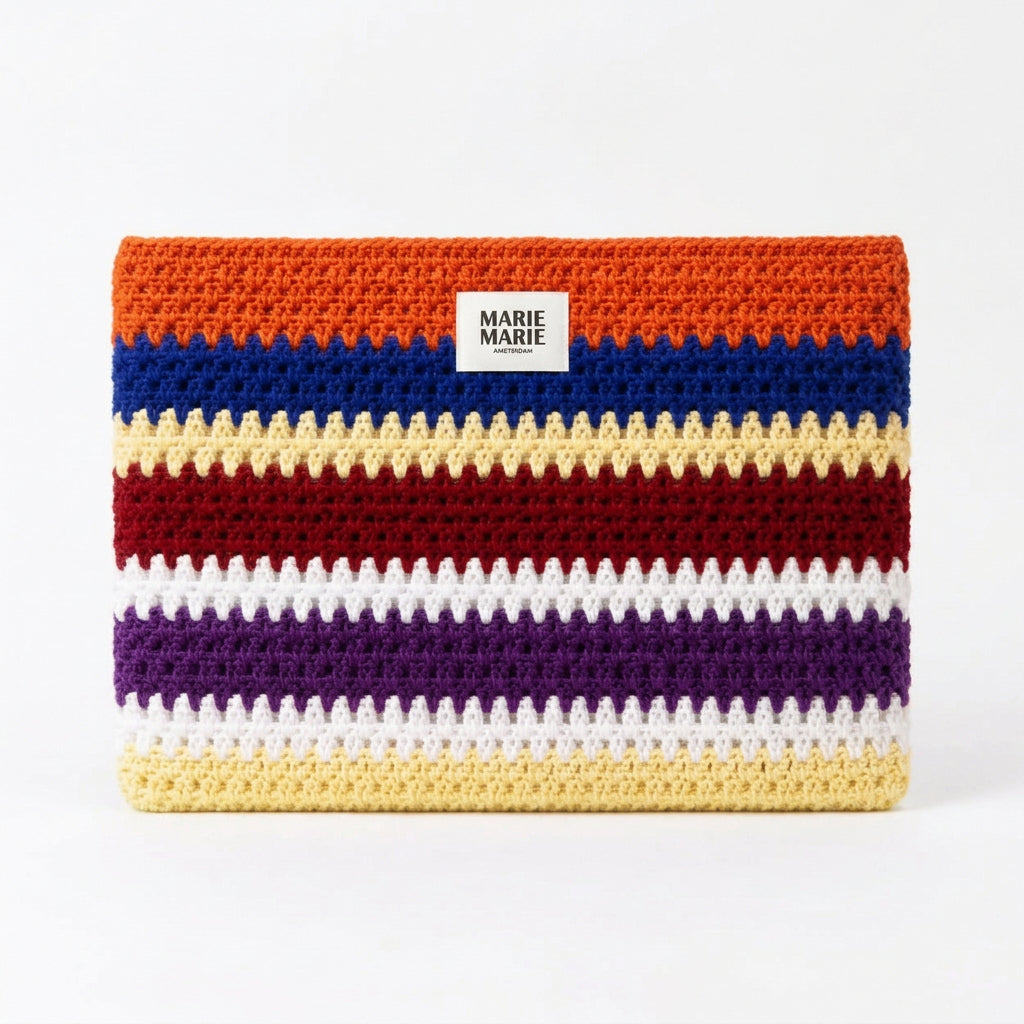 Mayo crochet laptop cover | MARIE MARIE Amsterdam