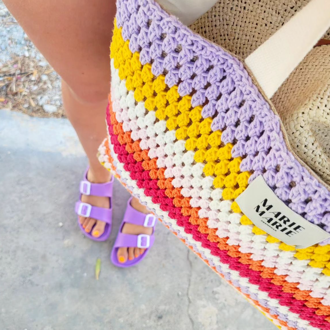Mel crochet shopper - MARIE MARIE Amsterdam