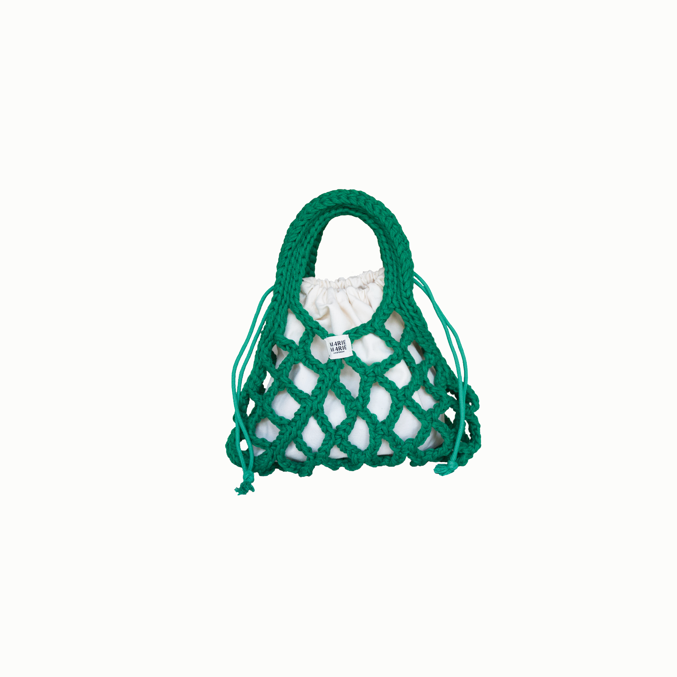 NET BAG GREEN - MARIE MARIE Amsterdam