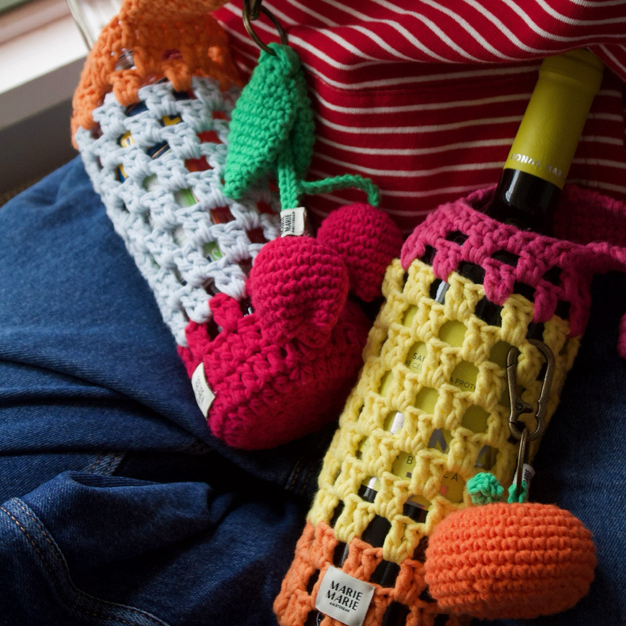 MM X KINGSDAY BOTTLE SLEEVE ICY BLUE | PRE ORDER - MARIE MARIE Amsterdam