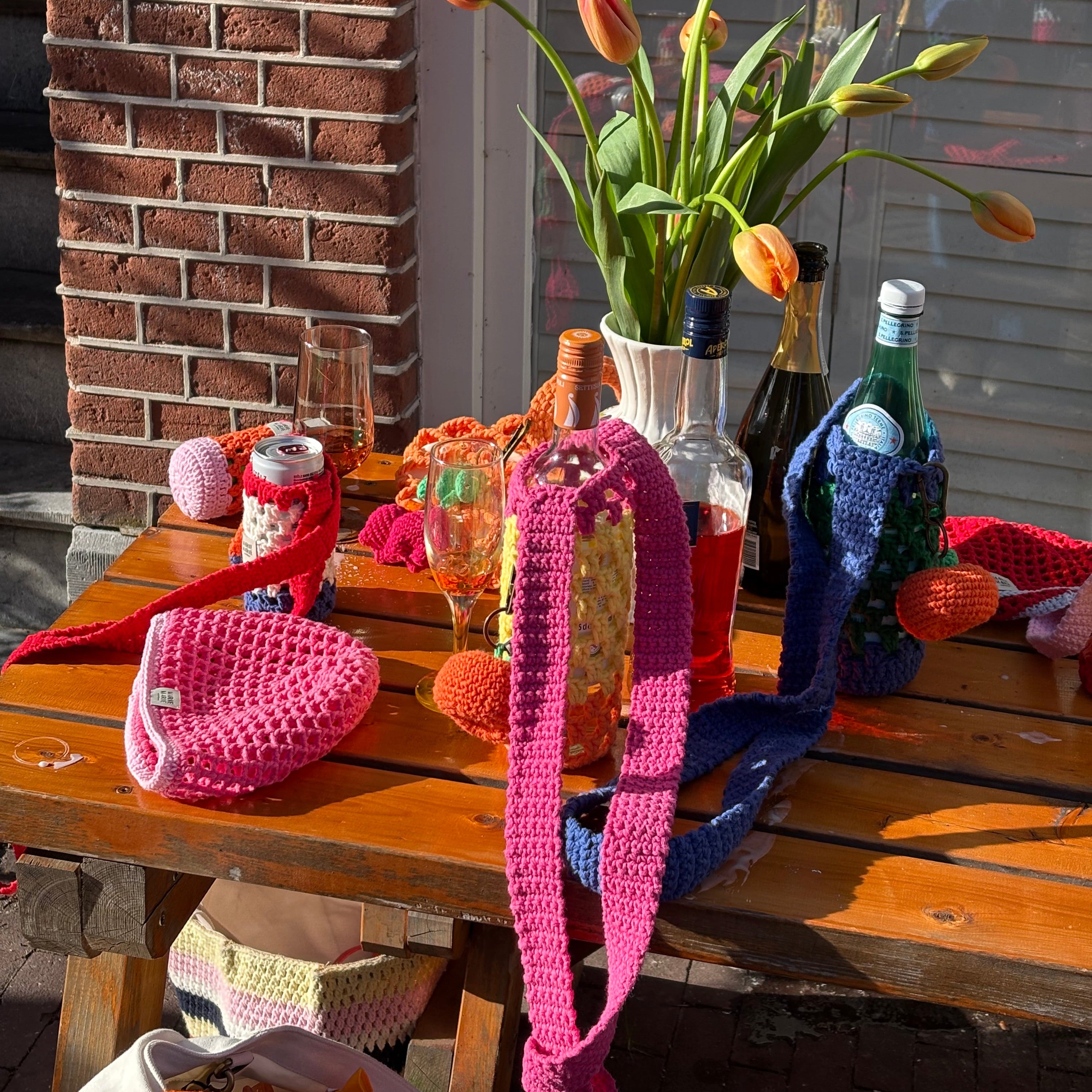 MM X KINGSDAY BOTTLE SLEEVE GOLDEN GLOW | PRE ORDER - MARIE MARIE Amsterdam