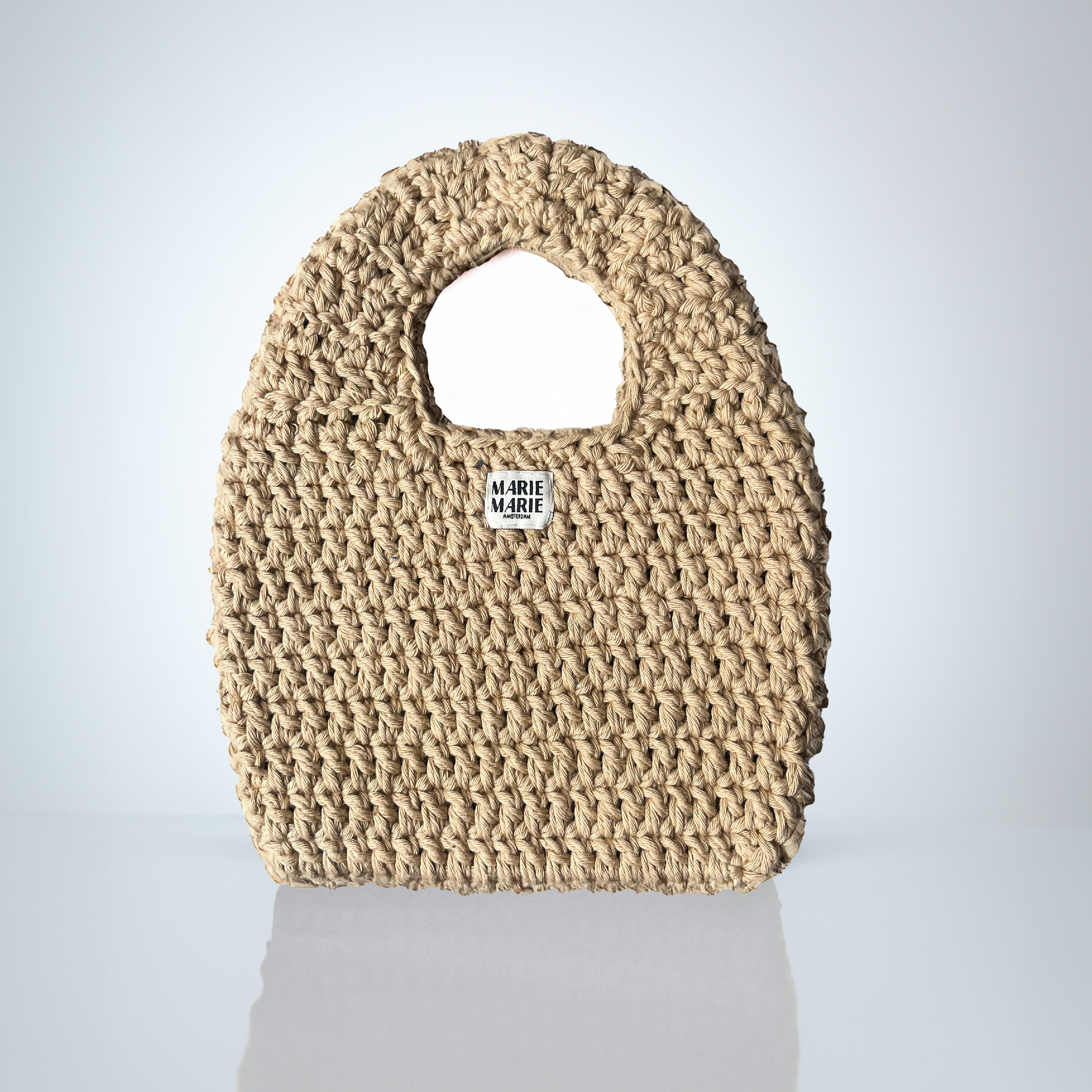 Circle bag beige - MARIE MARIE Amsterdam
