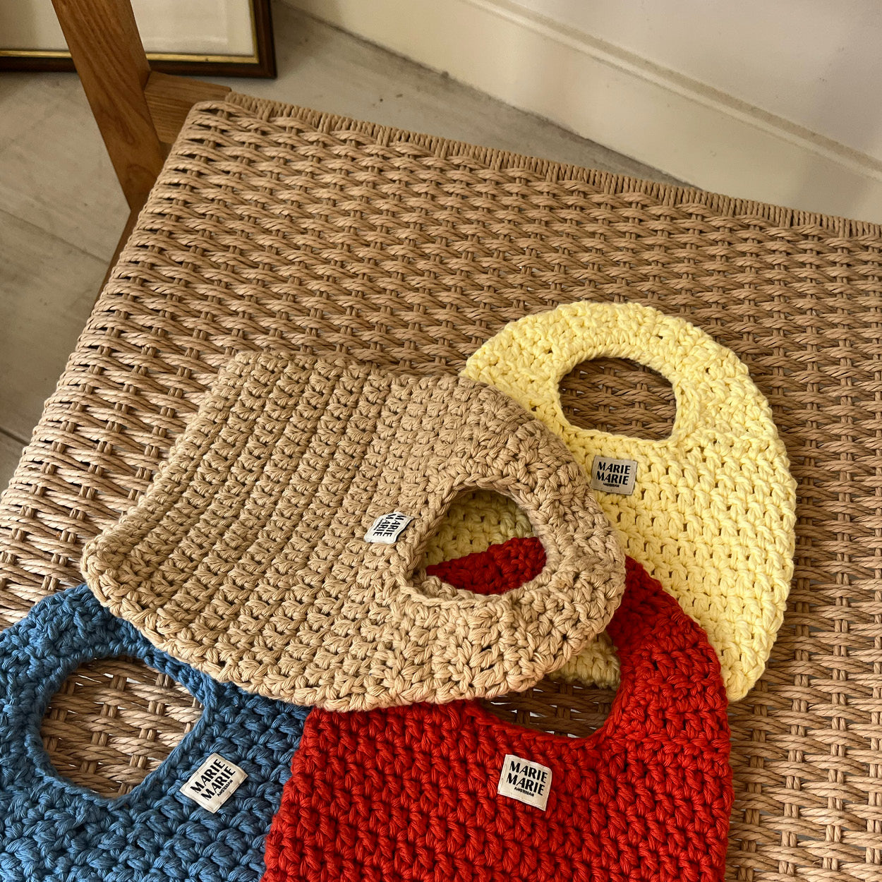 Circle bag beige - MARIE MARIE Amsterdam