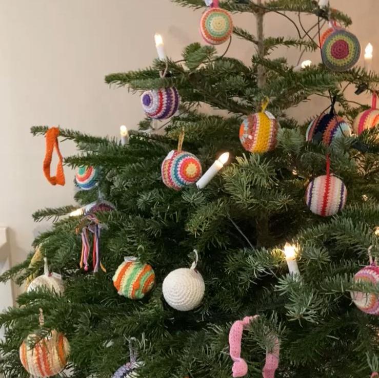 Christmas crochet ornaments