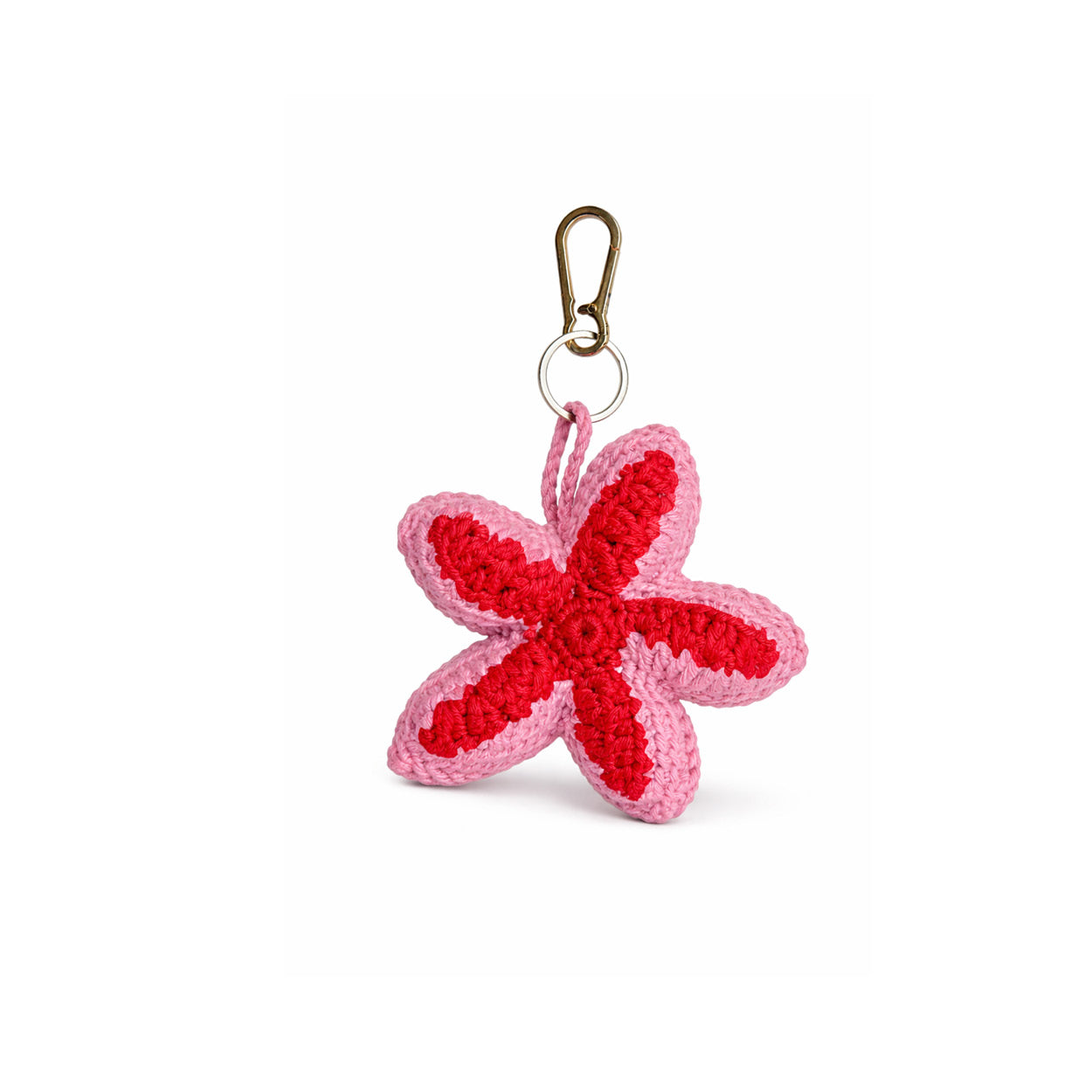 Seastar crochet bag charm — handmade sea star keychain | MARIE MARIE Amsterdam